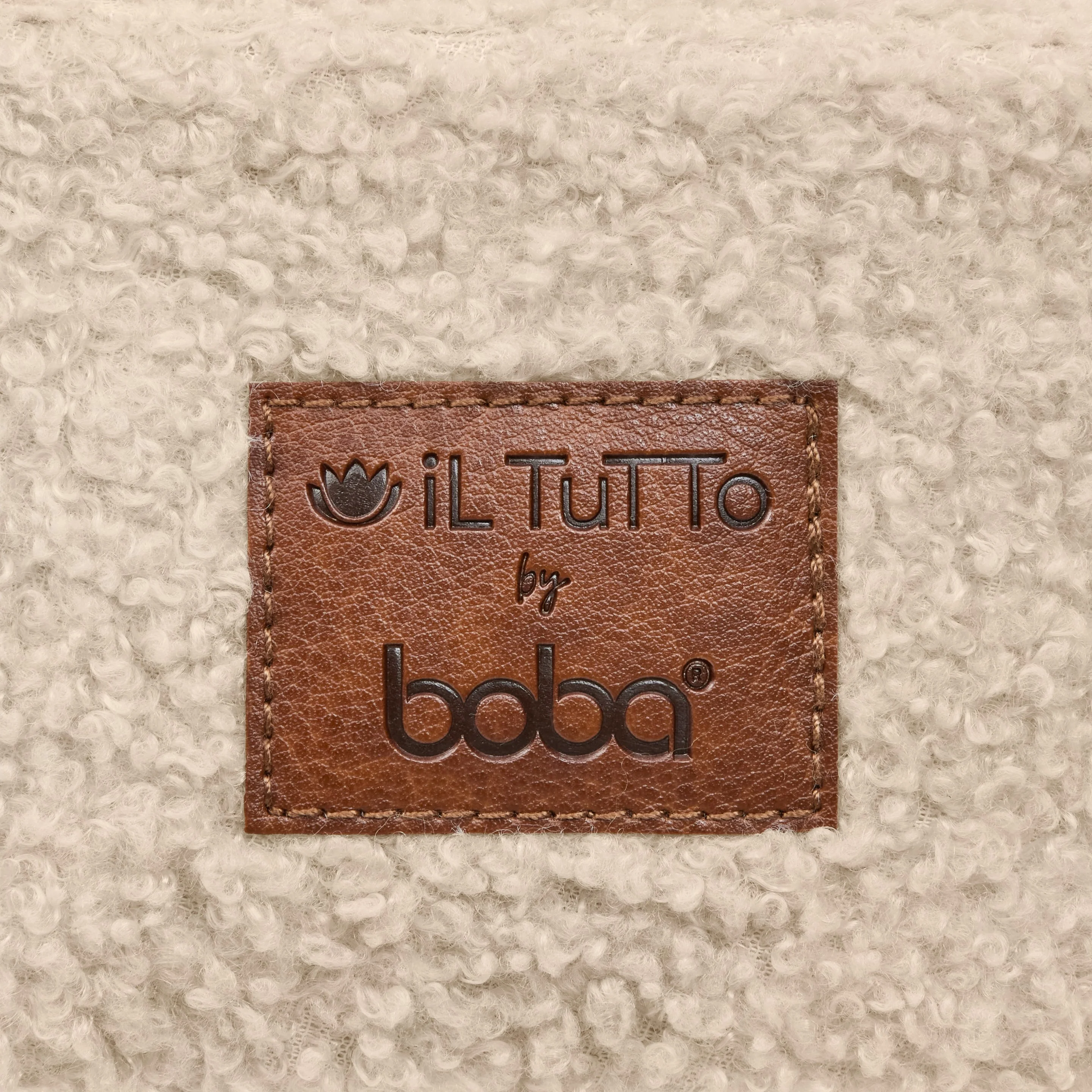Boba Auri Baby Carrier in Taupe Teddy Fleece - Image 13