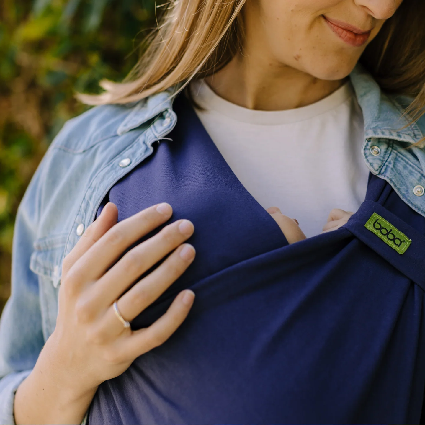 Boba Bliss Adjustable Carrier in Navy Blue - Image 11