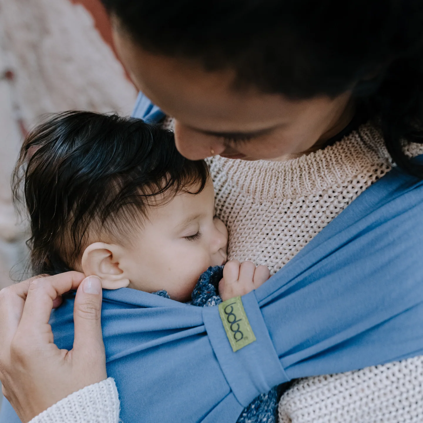 Boba Bliss Adjustable Carrier in Vintage Navy Blue - Image 8