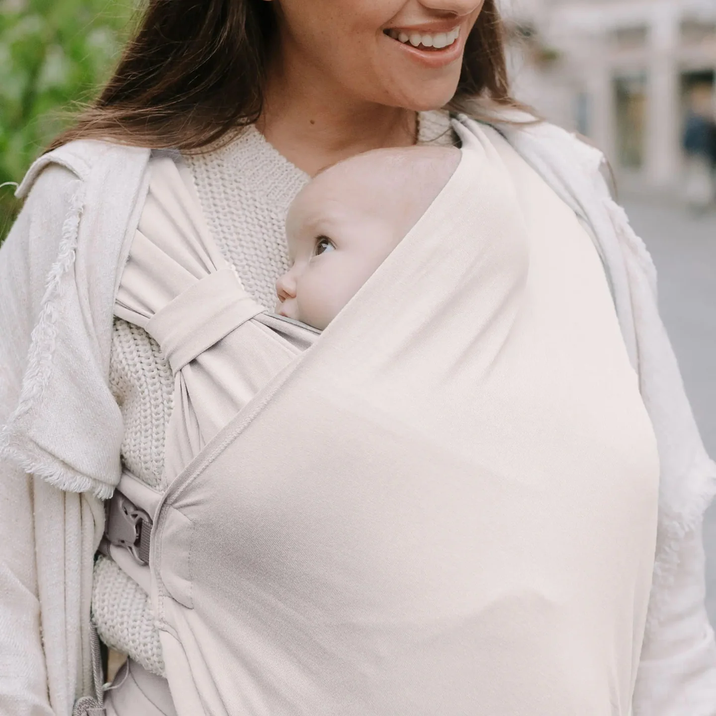 Boba Bliss Adjustable Carrier in Organic Stone - Image 10