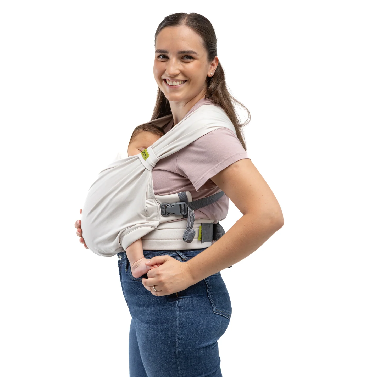 Boba Bliss Adjustable Carrier in Organic Stone - Image 4