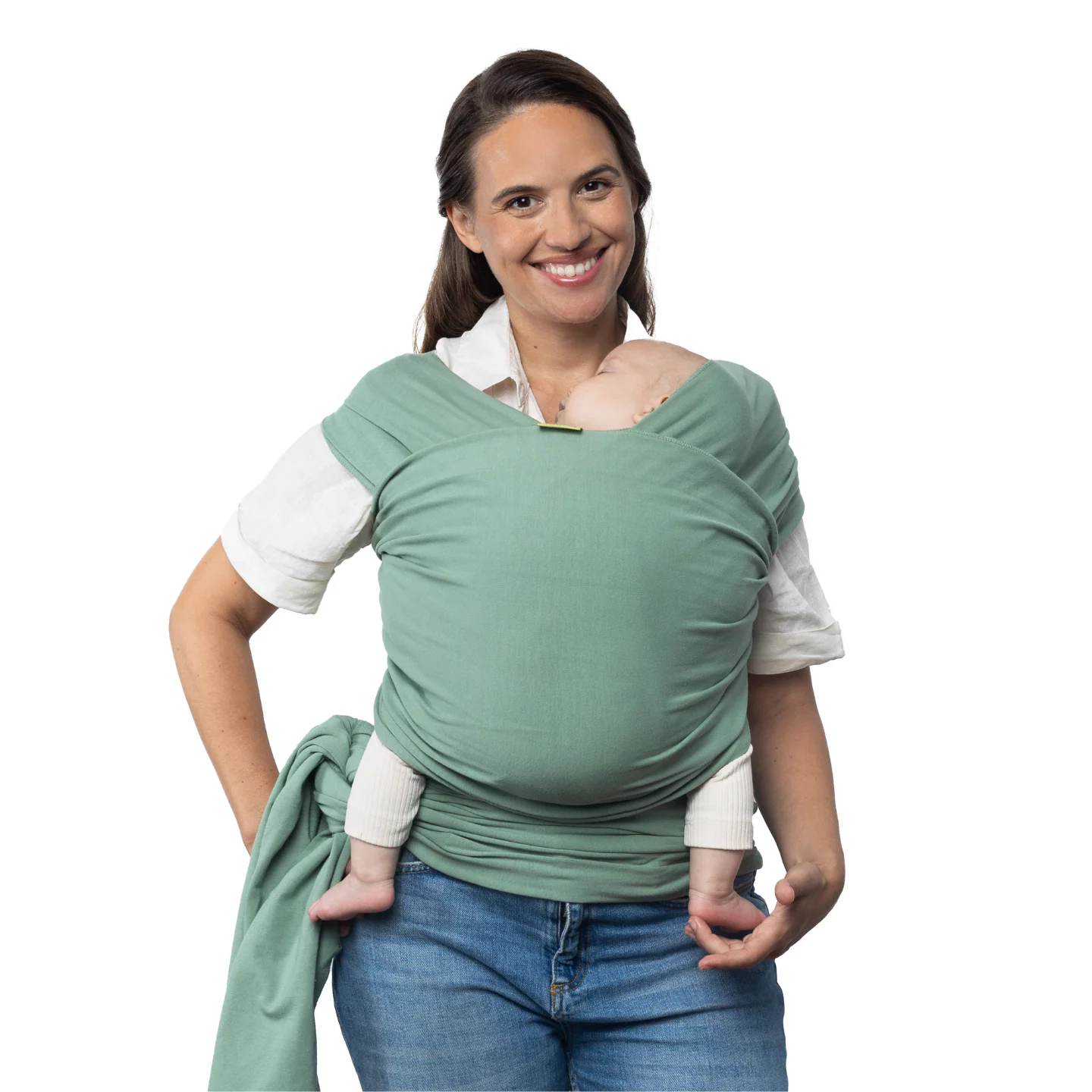 Boba Classic Wrap in Sage Green - Image 3