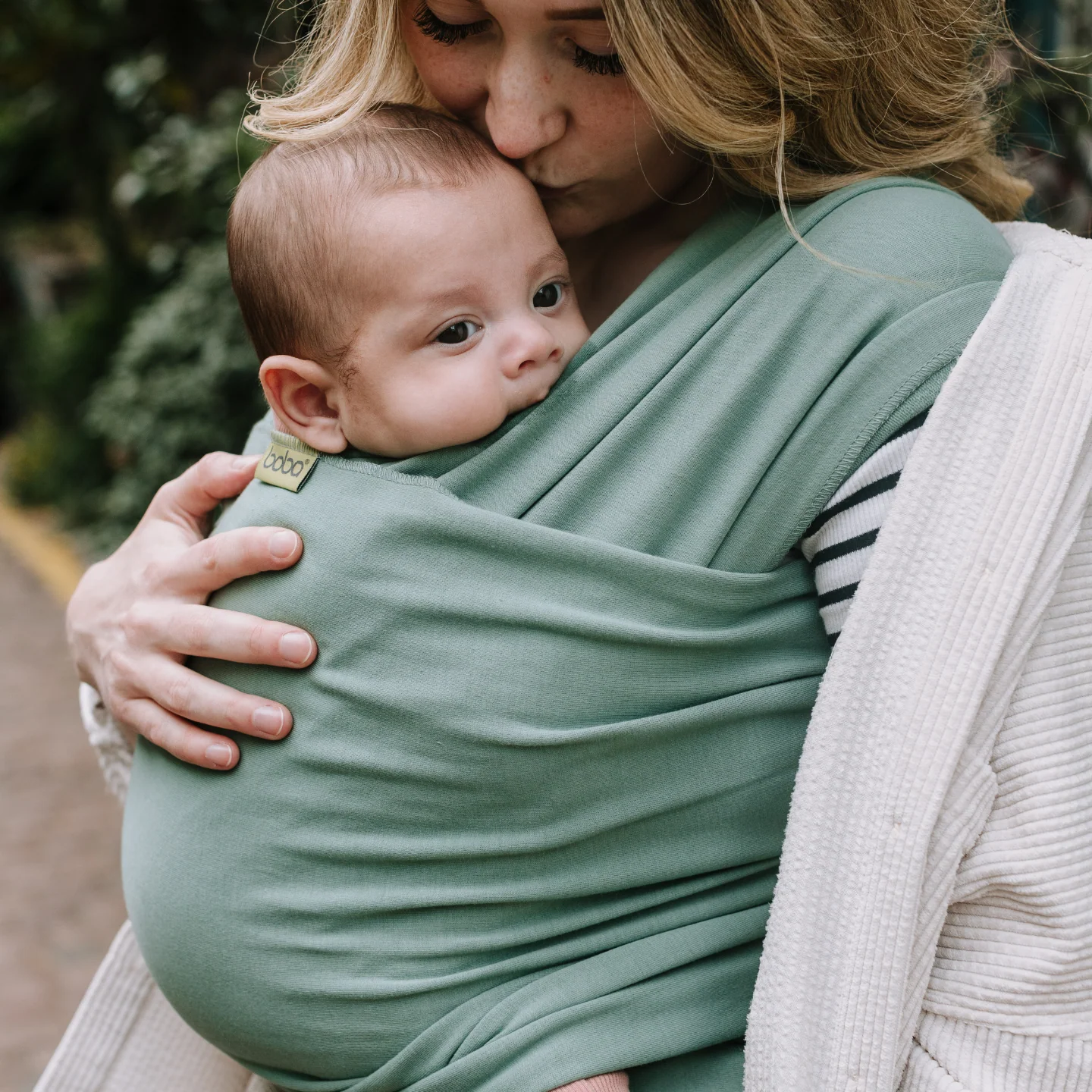 Boba Classic Wrap in Sage Green - Image 9
