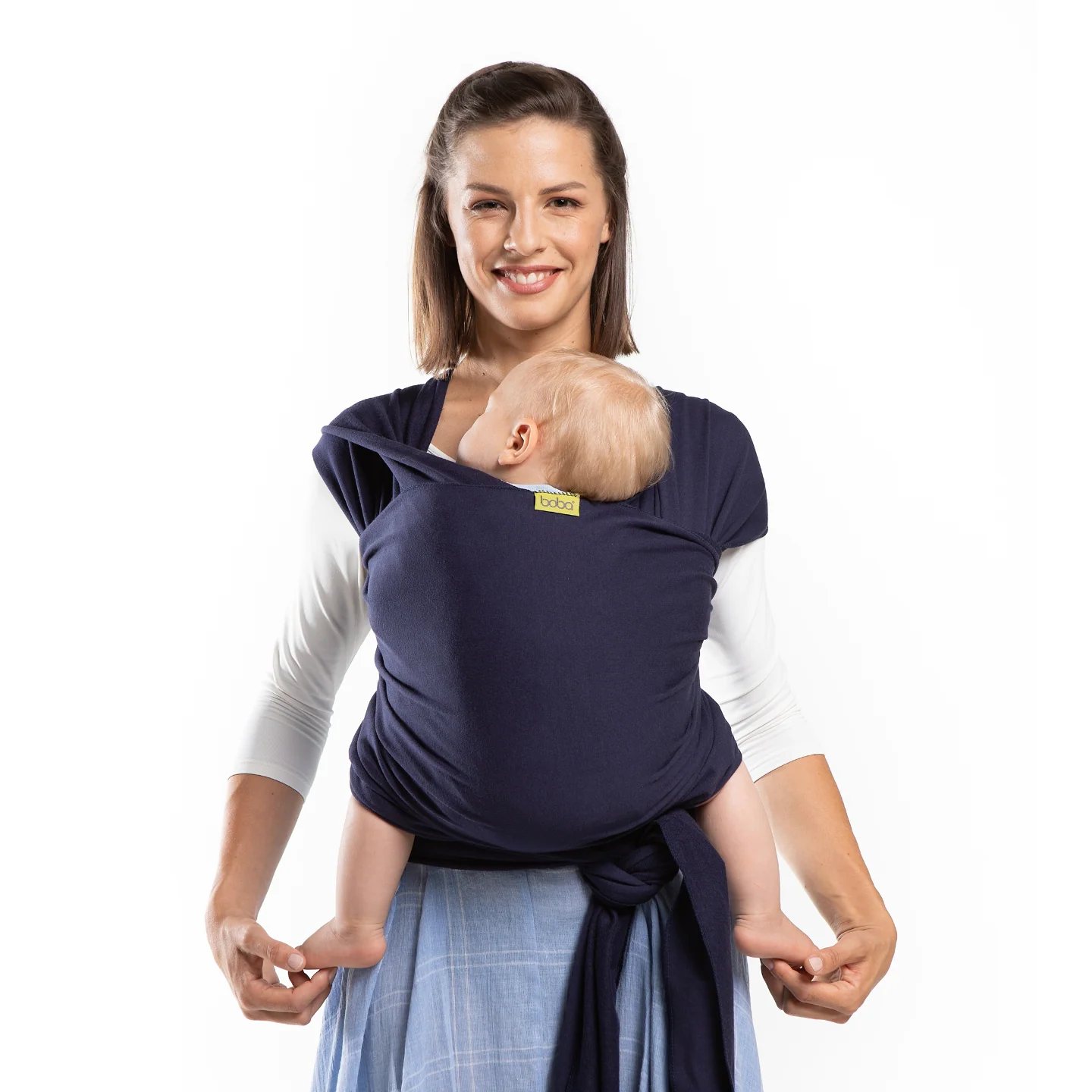 Boba Classic Wrap in Navy Blue - Image 3