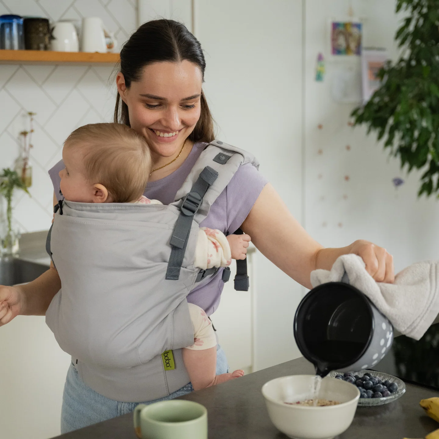 Boba X Adjustable Carrier in Grey - Image 10