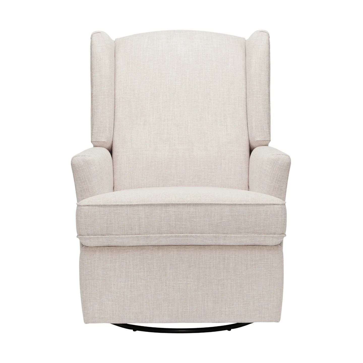 Chelsea Recliner Glider Nursery Chair in Eggshell - Image 11