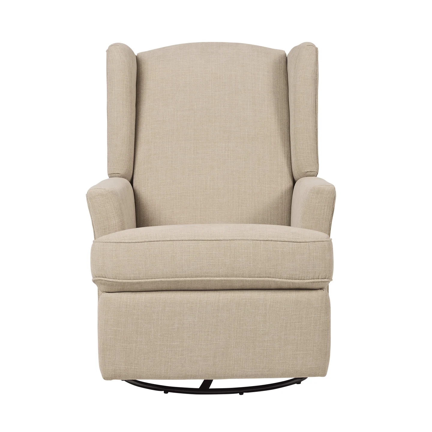 Chelsea Recliner Glider Nursery Chair in Latté - Image 11