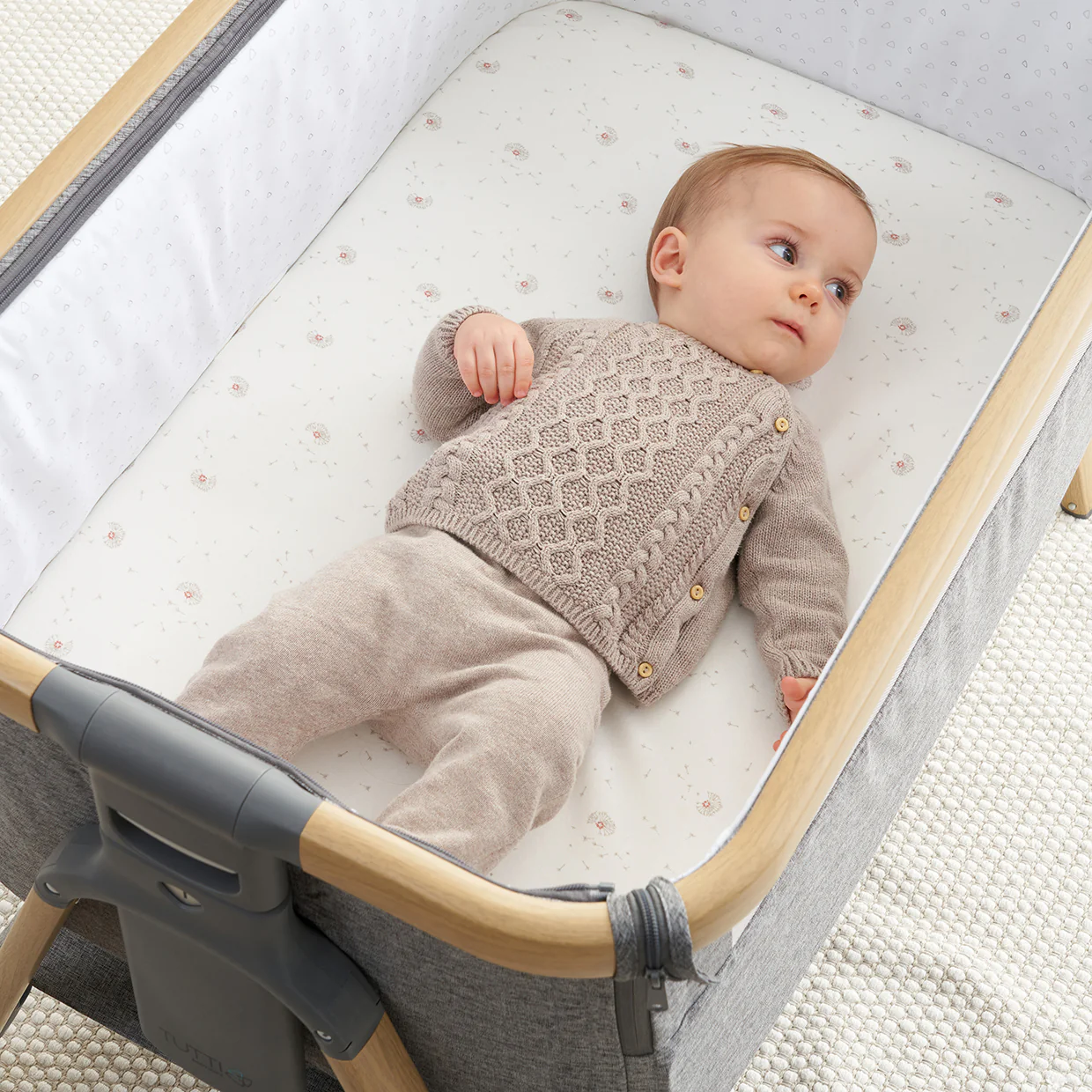 CoZee Bassinet Fitted Sheet Twin Pack in Cocoon - Image 7