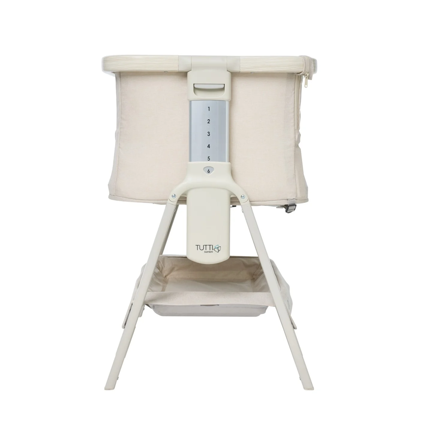 CoZee Breeze Lite Co-sleeping Bassinet in Whitewash Ash and Mushroom - Image 9