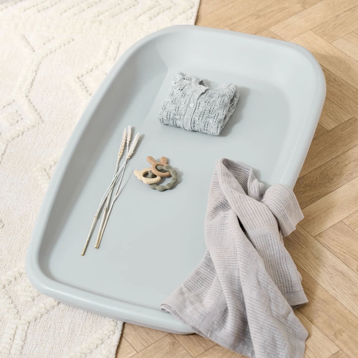 Cushi Baby Changing Mat in Cloud - Image 7