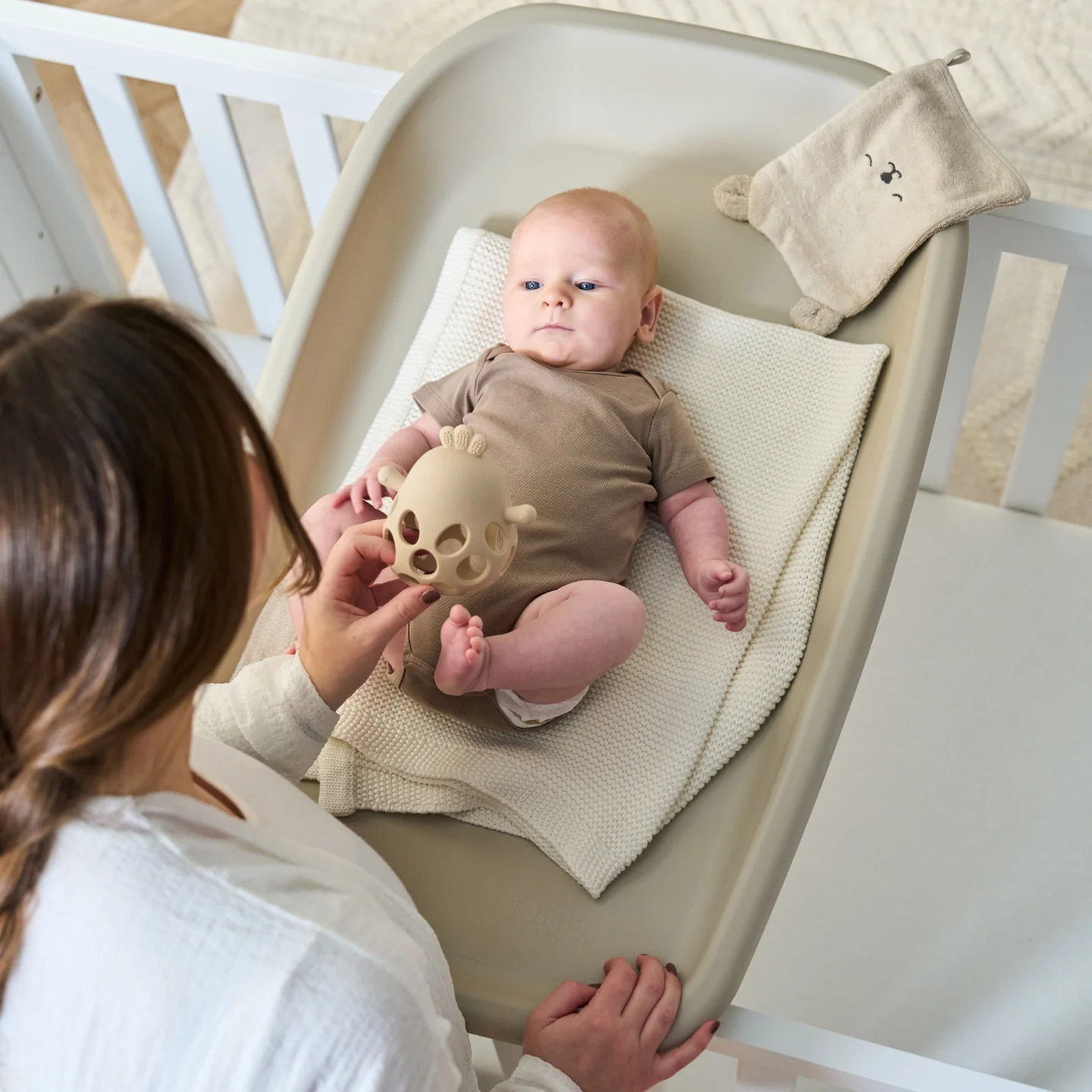 Cushi Baby Changing Mat in Mushroom - Image 6