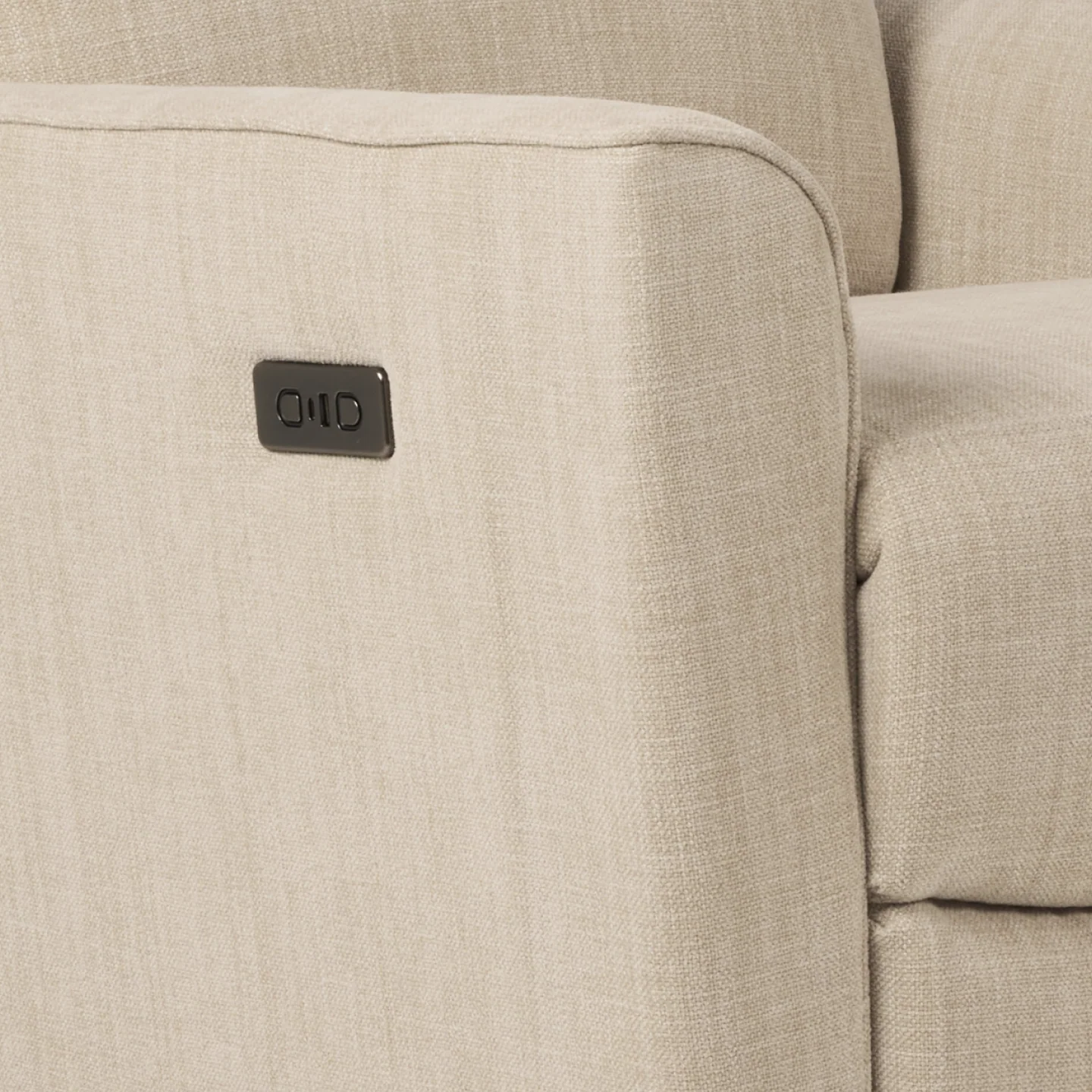 Felix Electric Recliner Glider Chair with USB in Latté - Image 13