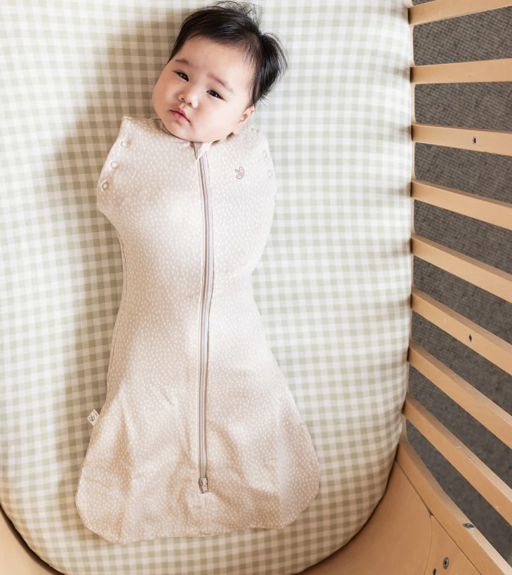 Fitted Cot Sheet in Gumleaf Gingham - Image 11