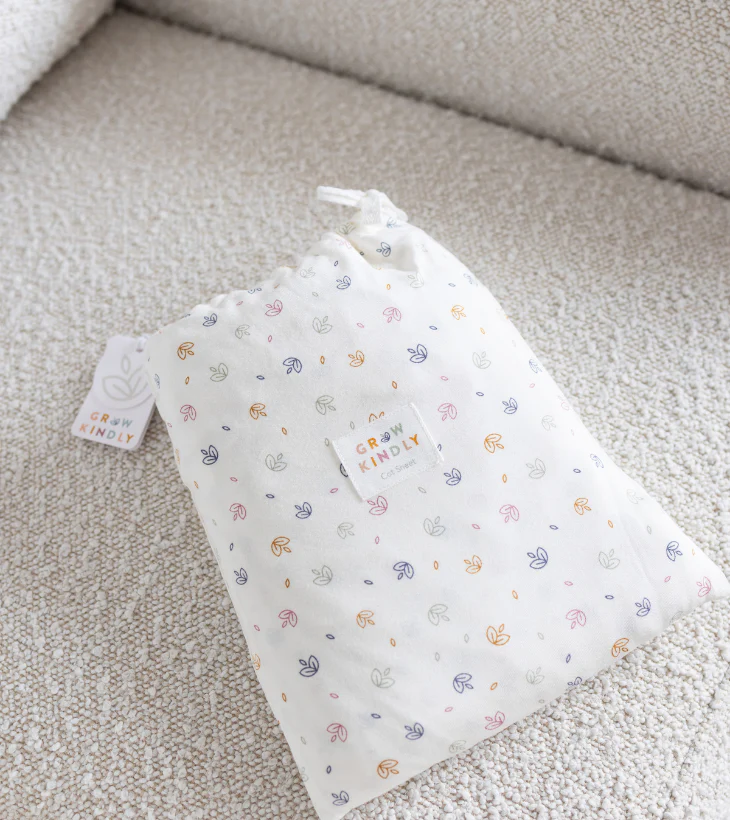 Fitted Cot Sheet in Rainbow Dreaming - Image 8