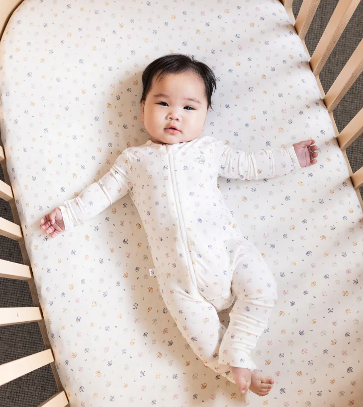 Fitted Cot Sheet in Rainbow Dreaming - Image 9