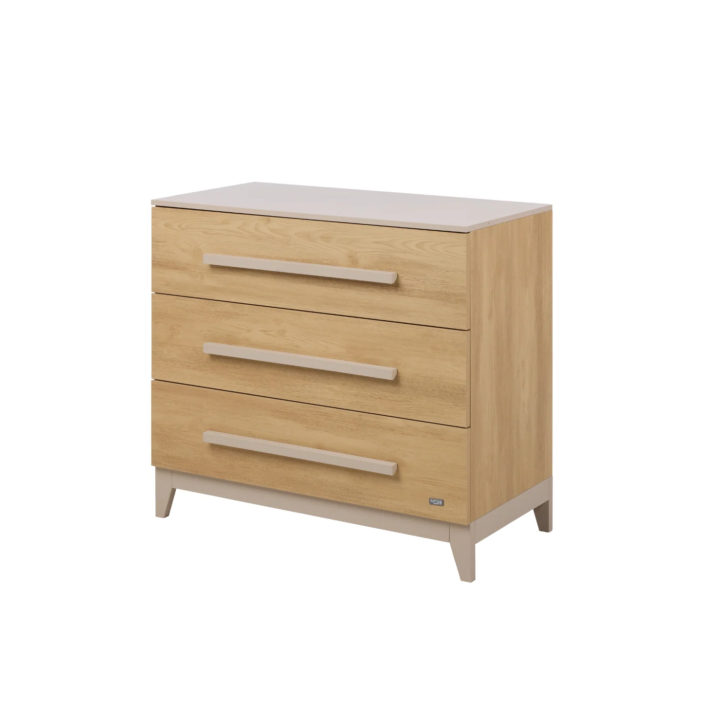 Hallee Chest Changer in Mushroom & Golden Oak - Image 7