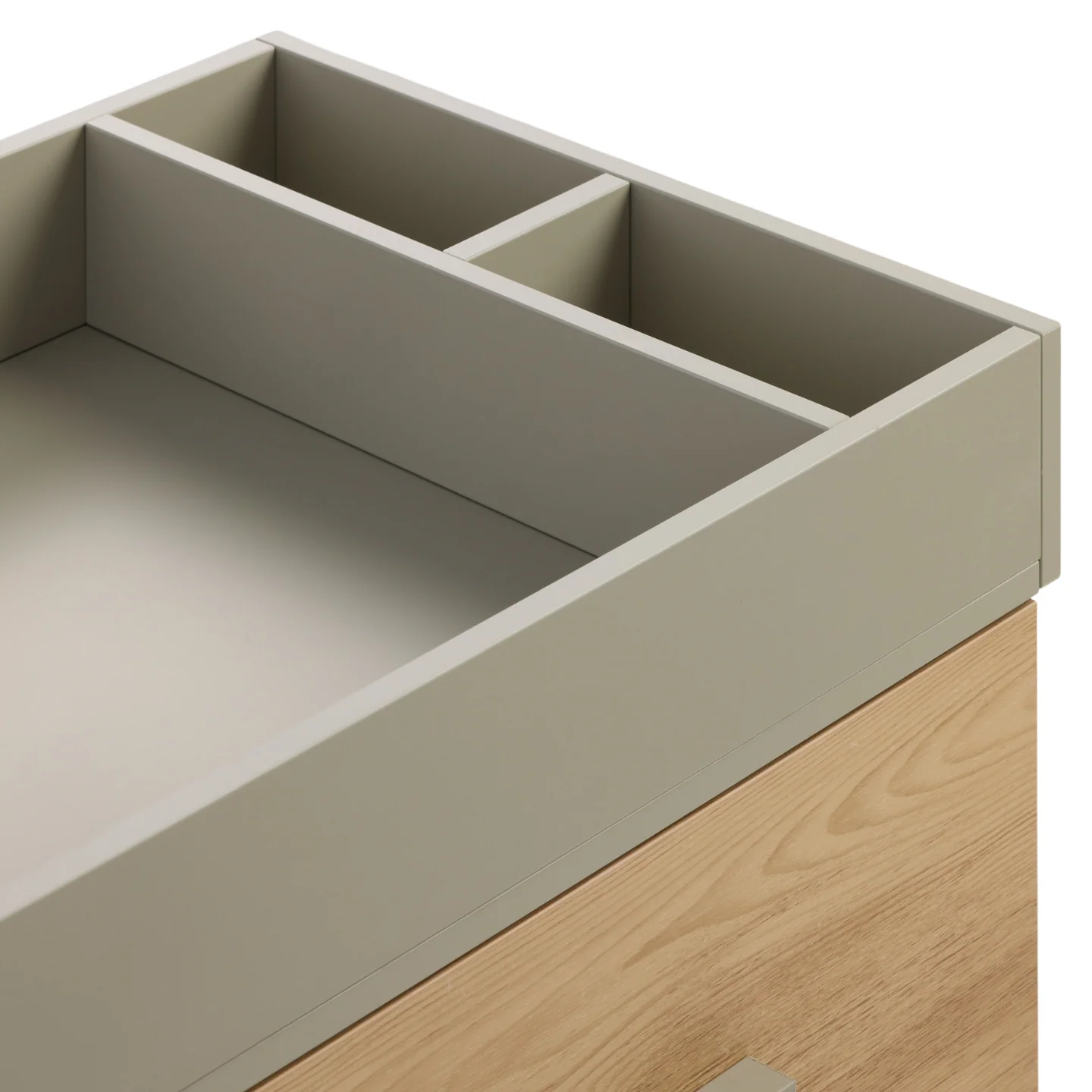 Hallee Chest Changer in Sage & Golden Oak - Image 8