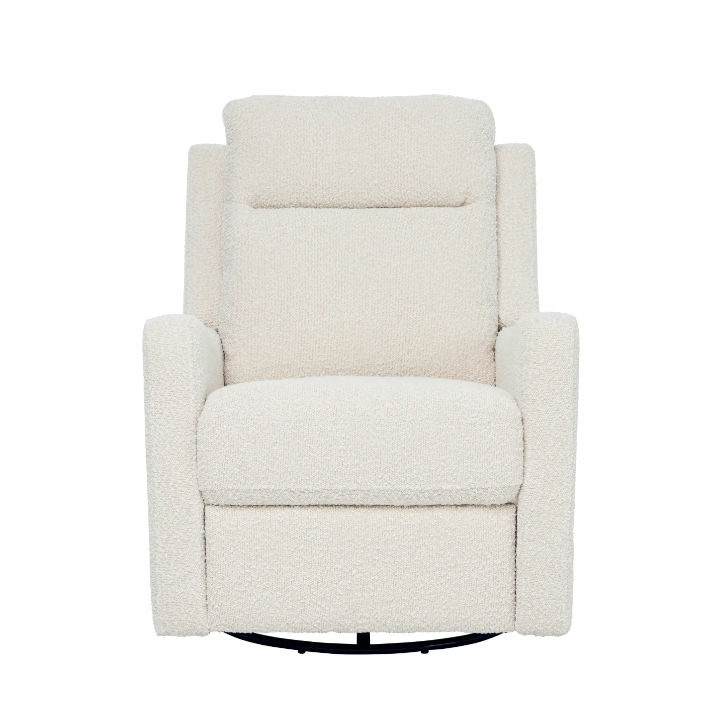 Henry Electric Recliner Glider Chair with USB in Vanilla Bouclé - Image 11