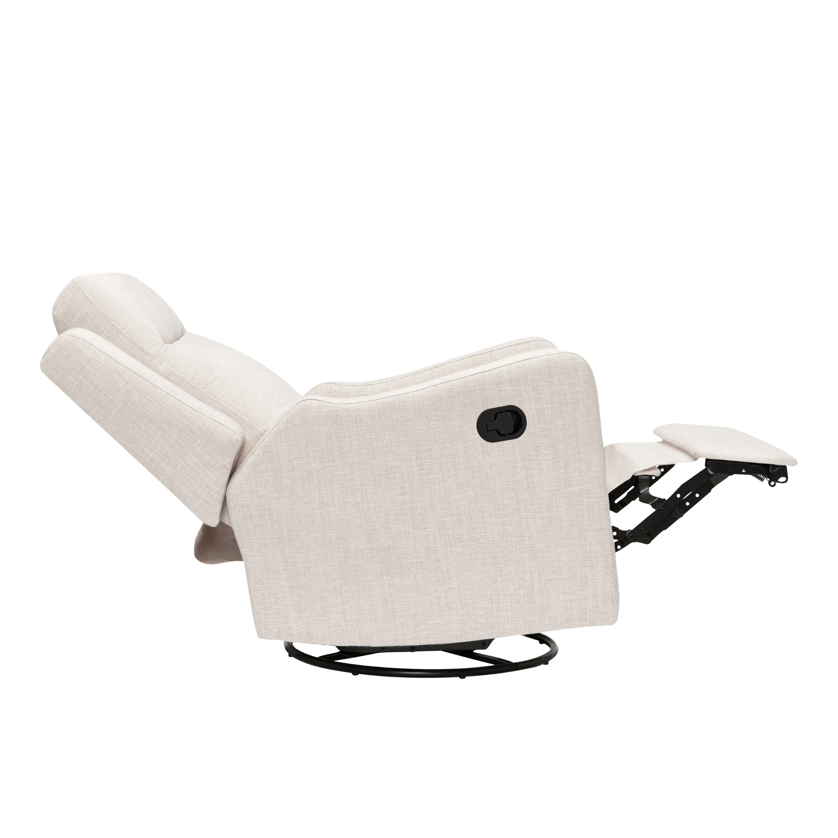 Henry Recliner Glider Chair in Eggshell - Image 10