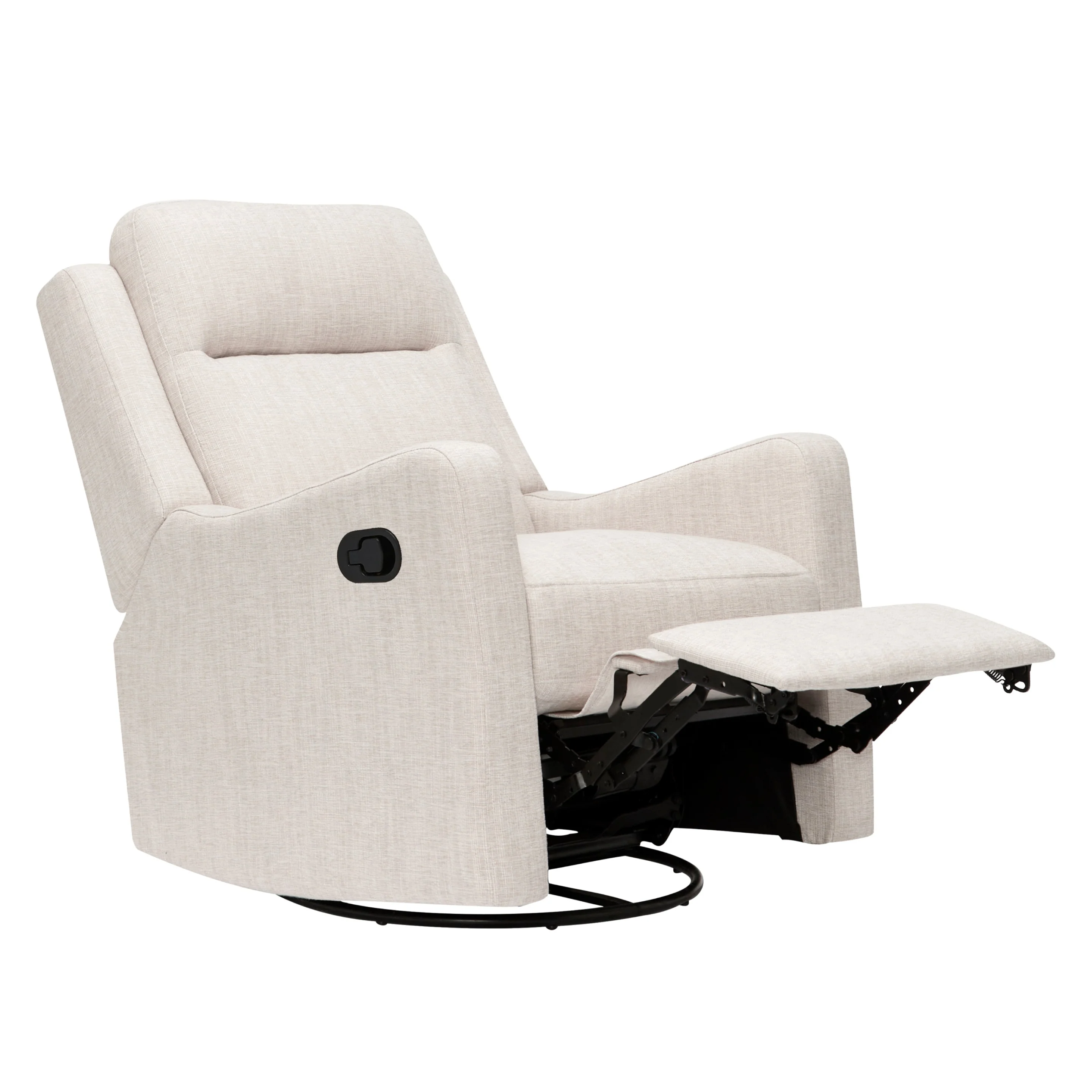 Henry Recliner Glider Chair in Eggshell - Image 9