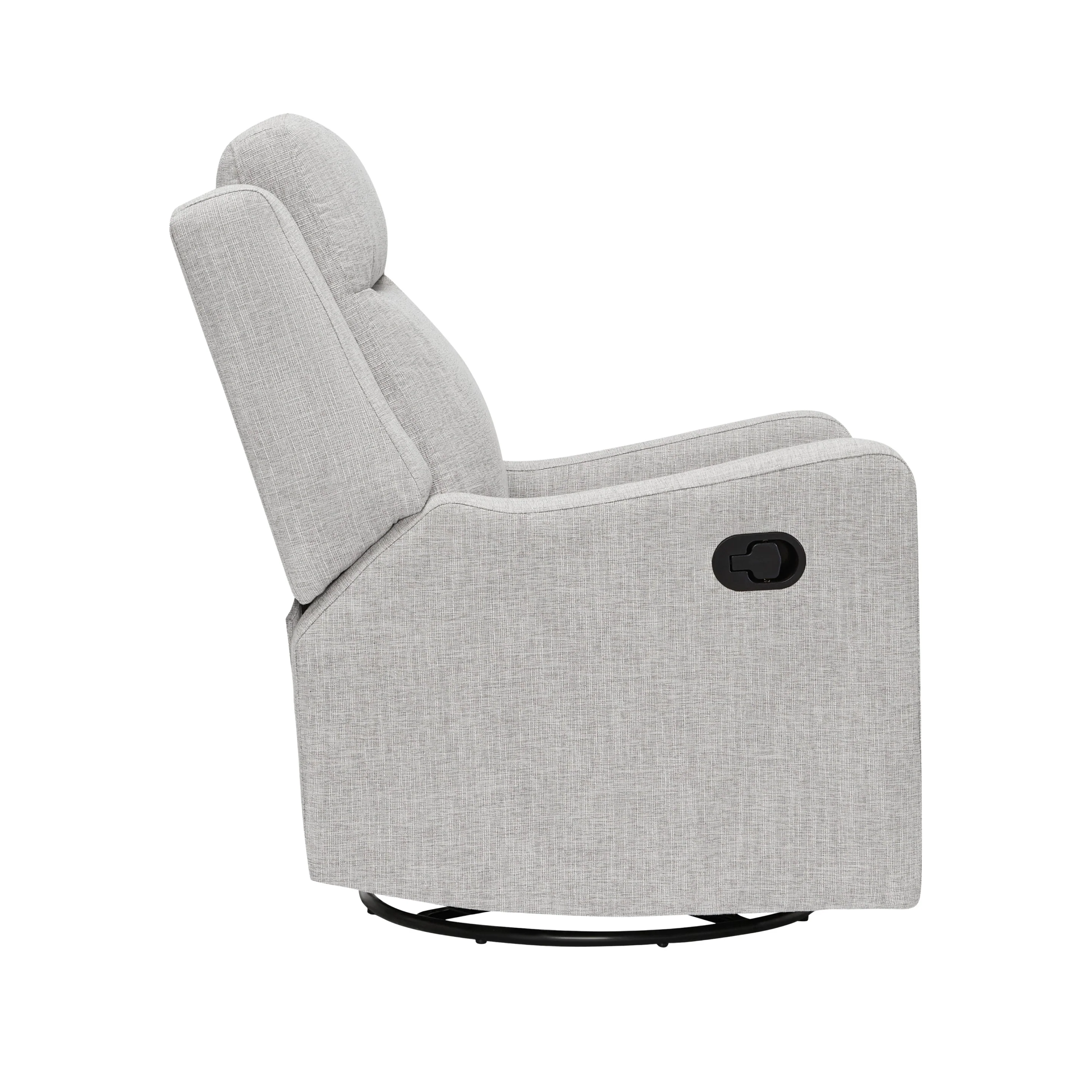 Henry Recliner Glider Chair in Pure Grey - Image 6