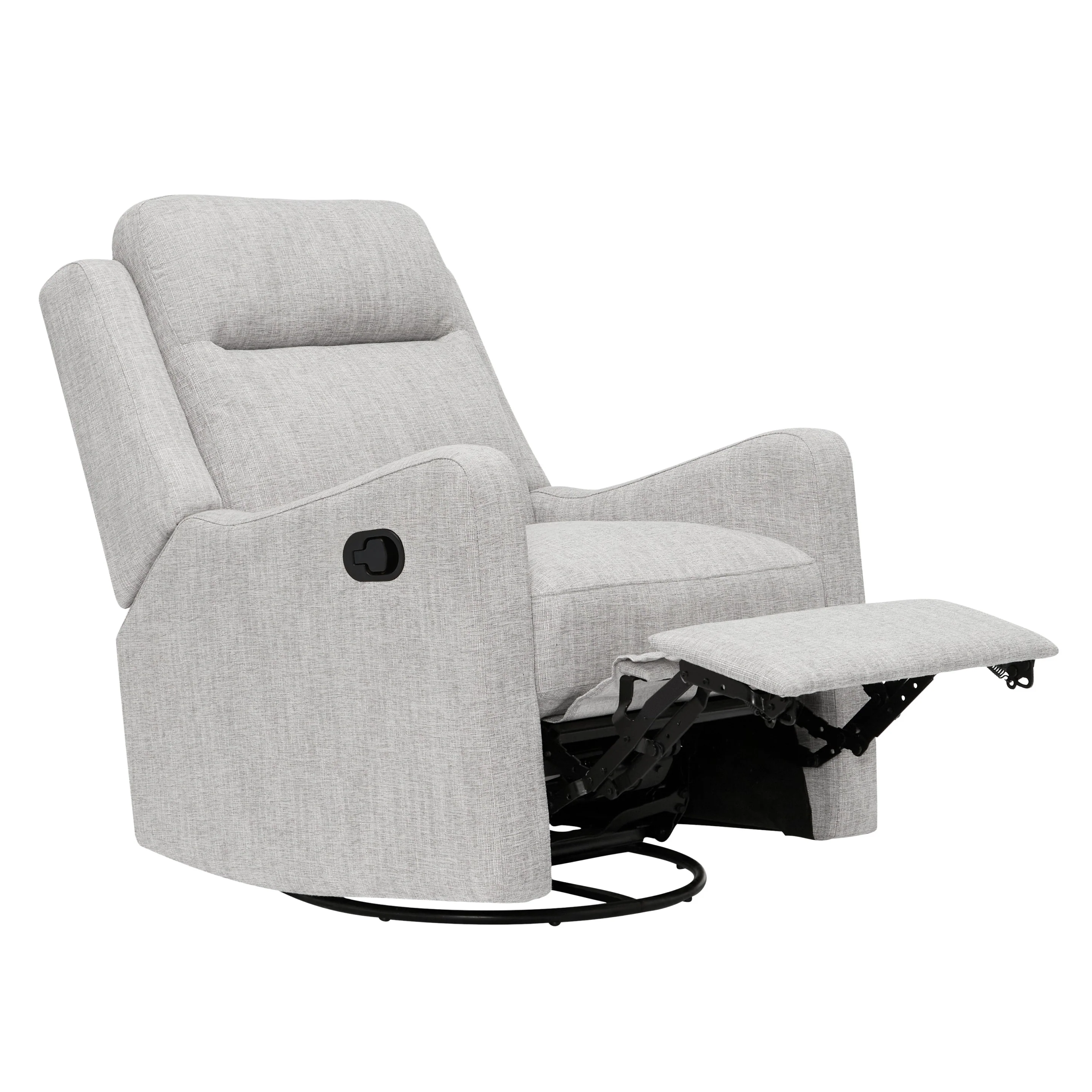 Henry Recliner Glider Chair in Pure Grey - Image 7