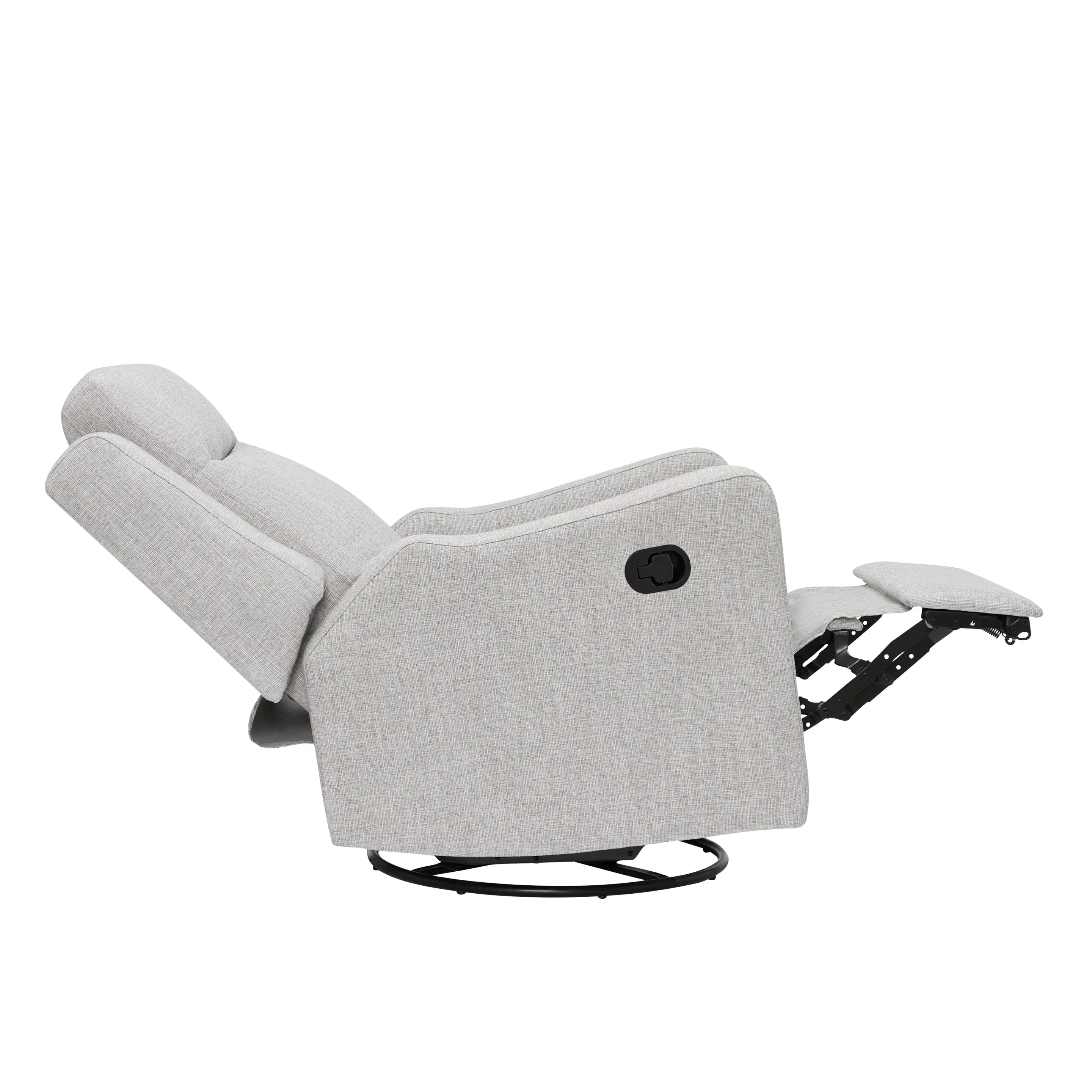 Henry Recliner Glider Chair in Pure Grey - Image 8