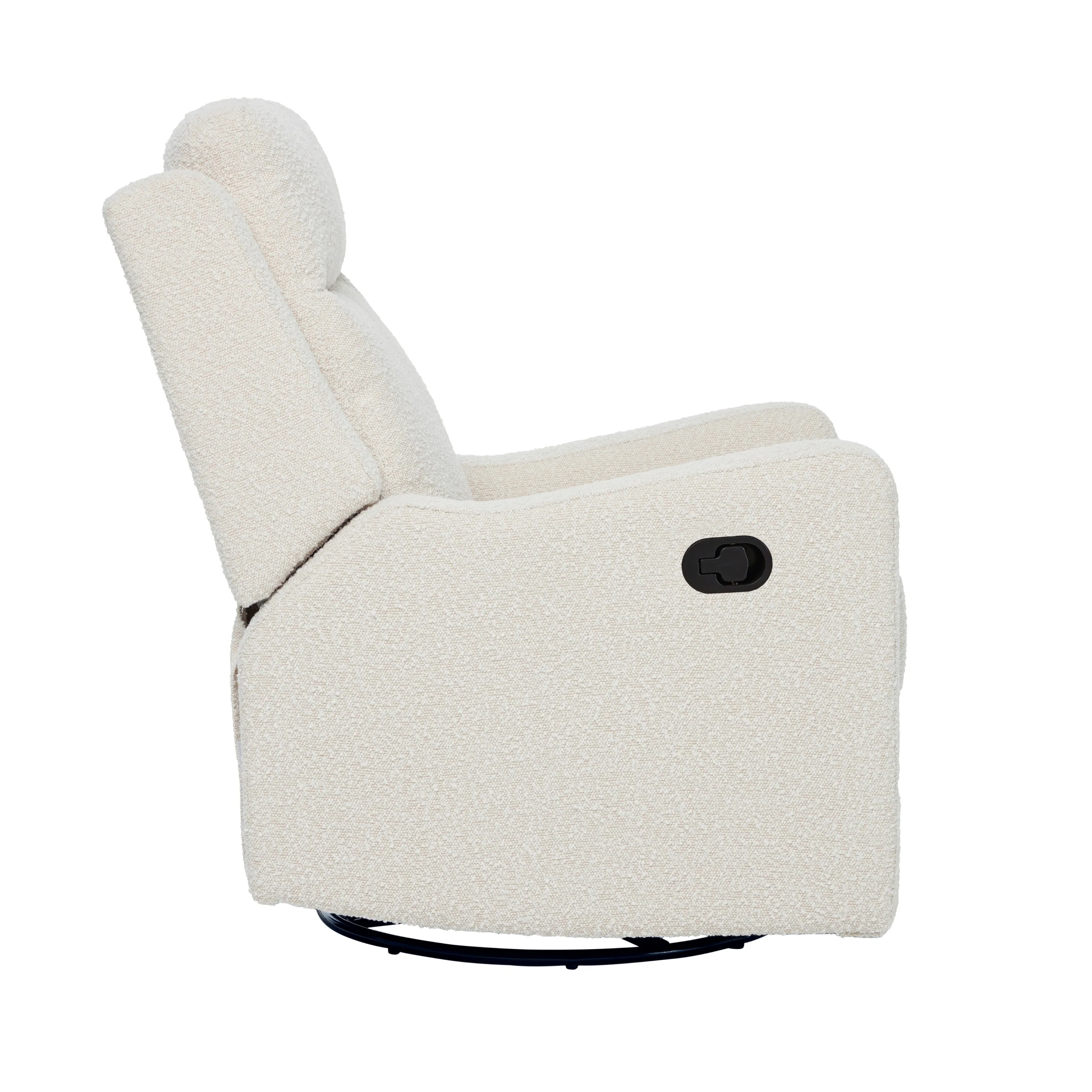 Henry Recliner Glider Chair in Vanilla Bouclé - Image 8