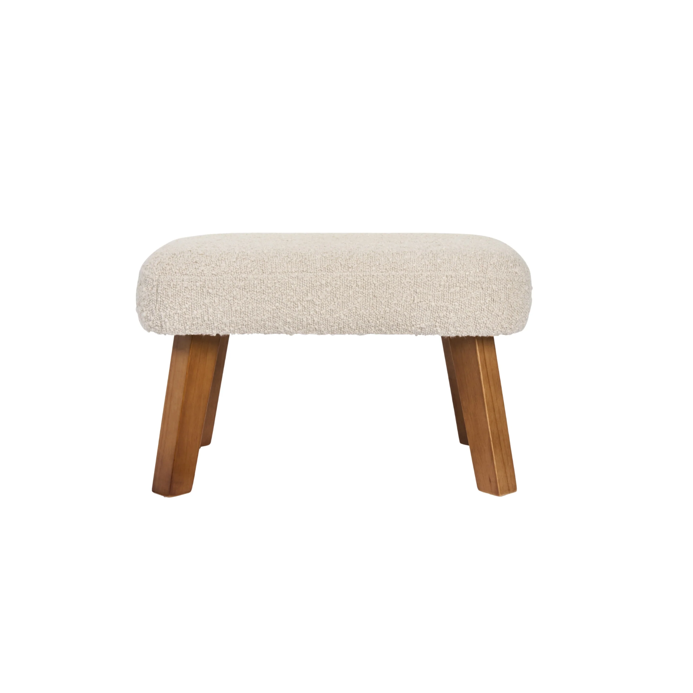 Jonah Rocking Chair & Foot Stool in Mushroom Boucle - Image 12