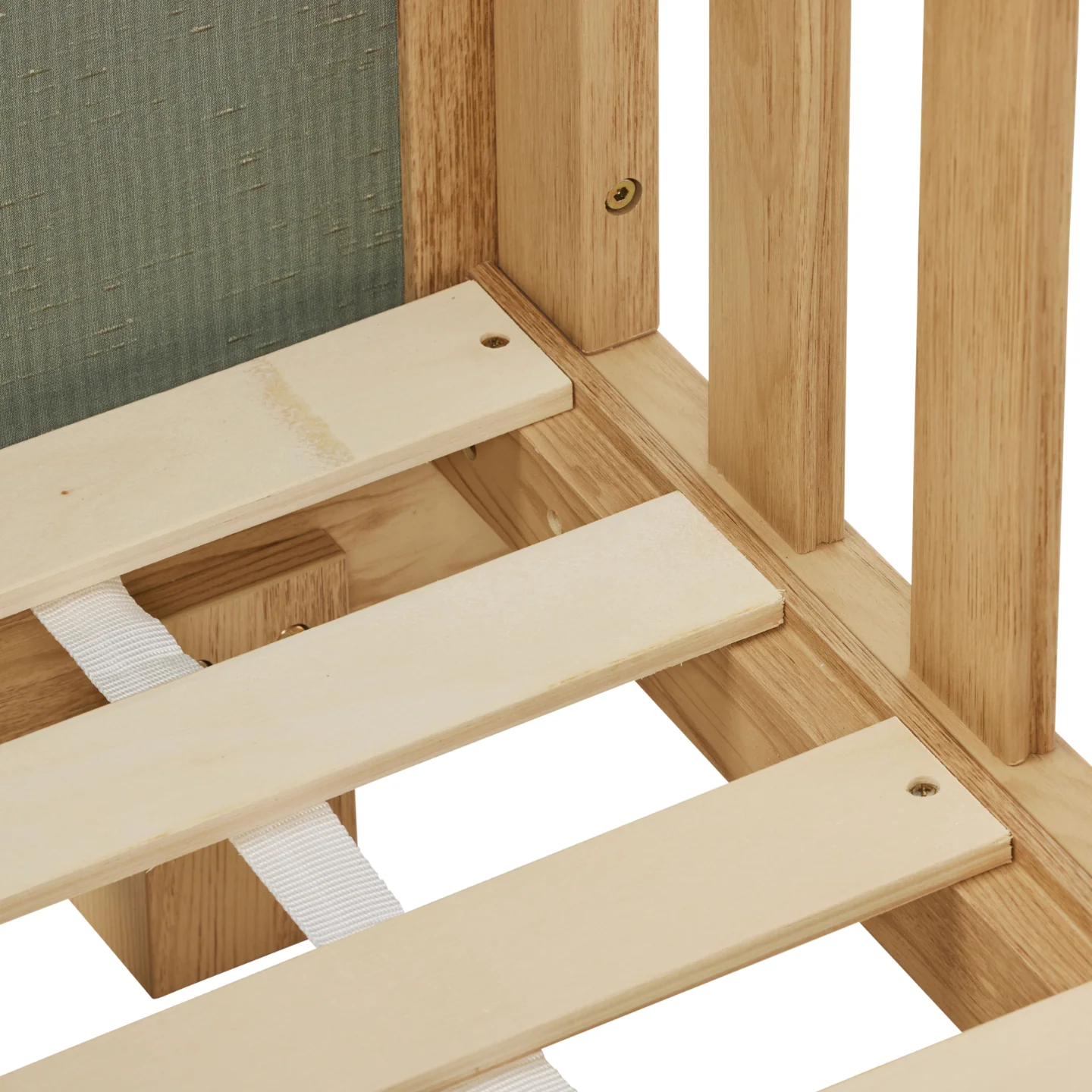 Kuba Cot in Sage Weave & Golden Oak - Image 13