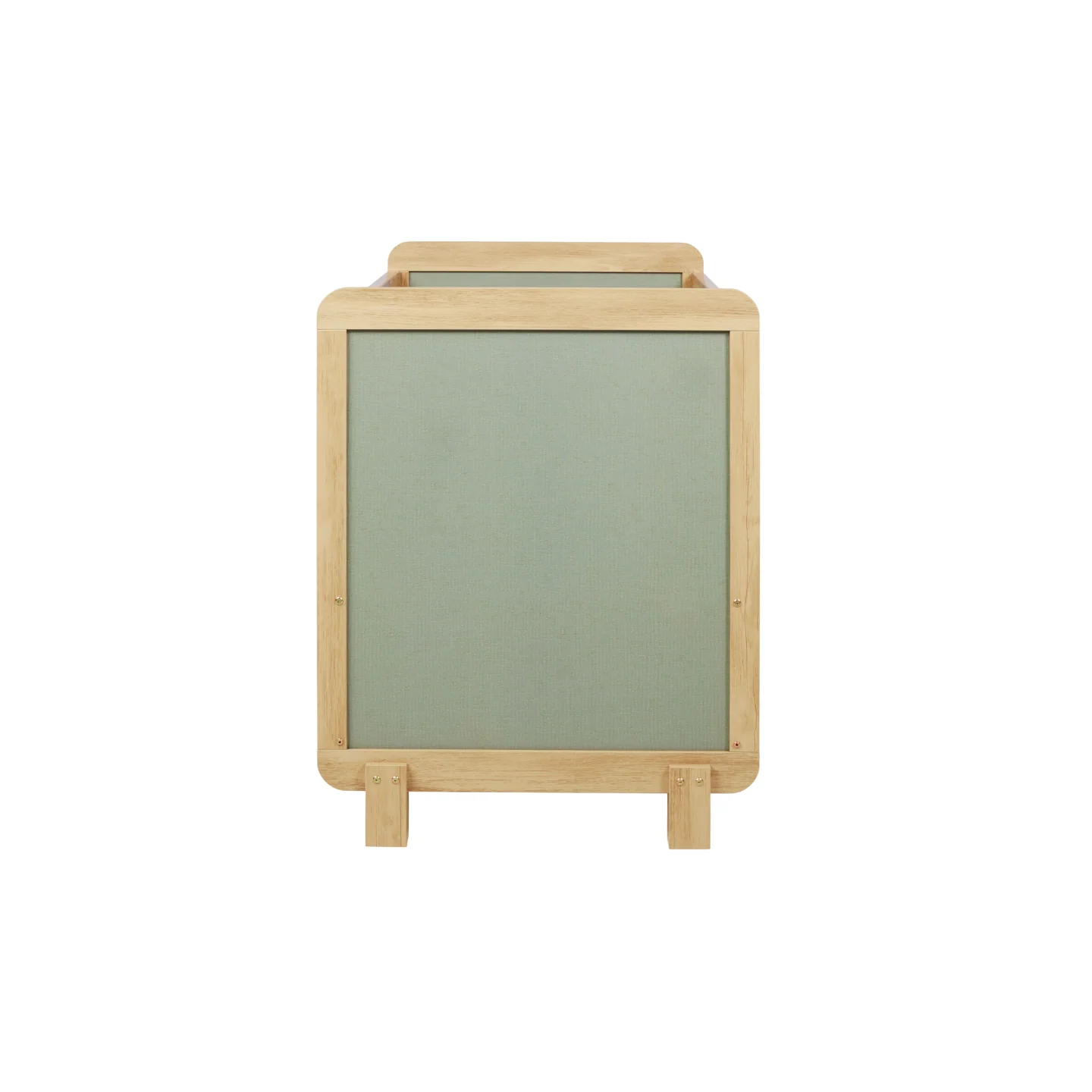 Kuba Cot in Sage Weave & Golden Oak - Image 9