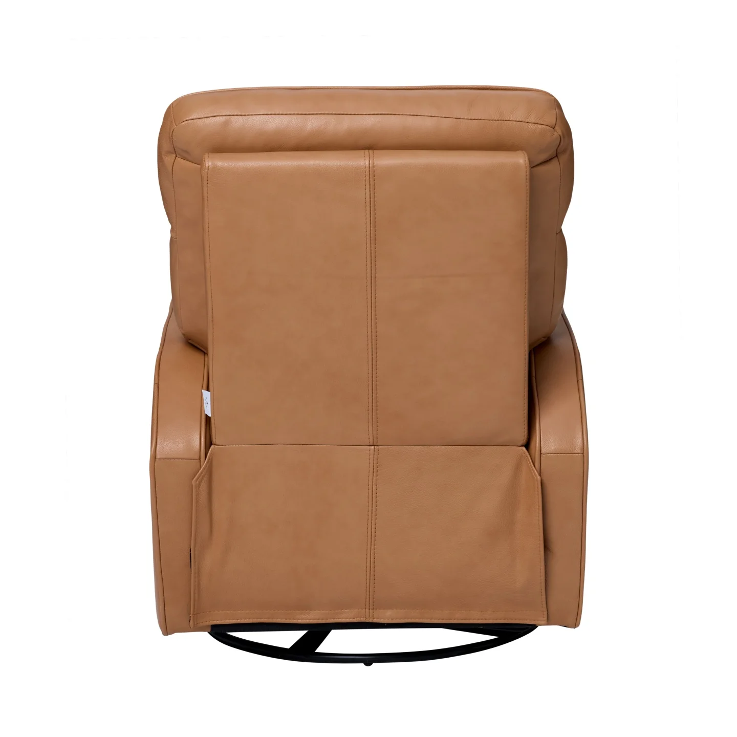 Leo Electric Recliner Glider Chair with USB in Tan Leather - Image 12