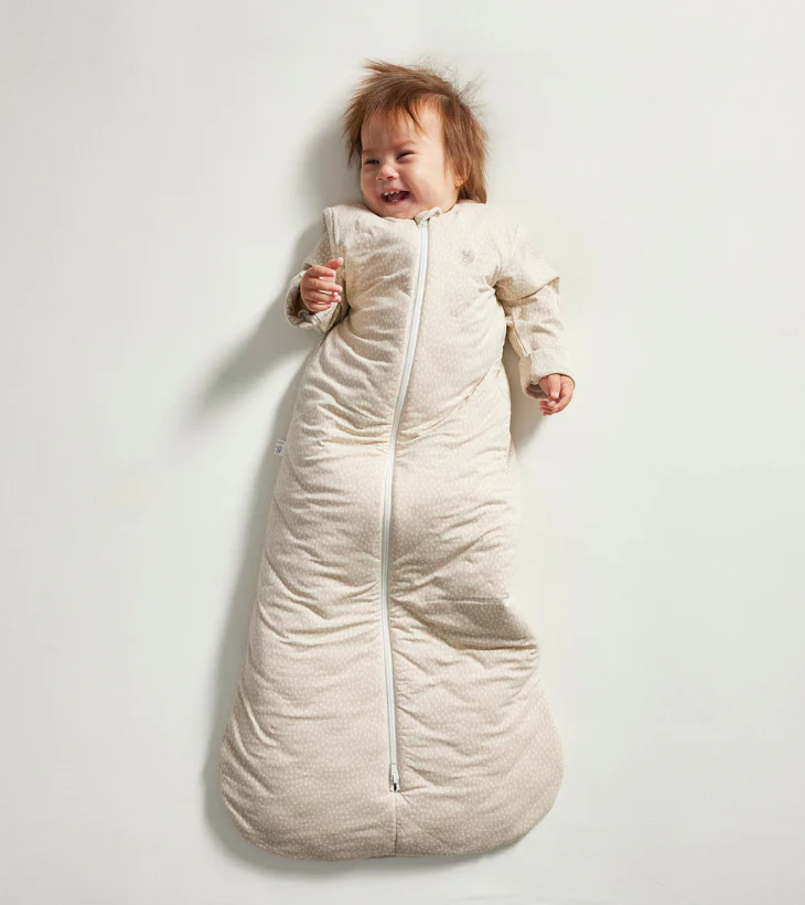 Long Sleeve Sleeping Bag in Oat Little Pod | 2.5 TOG - Image 6