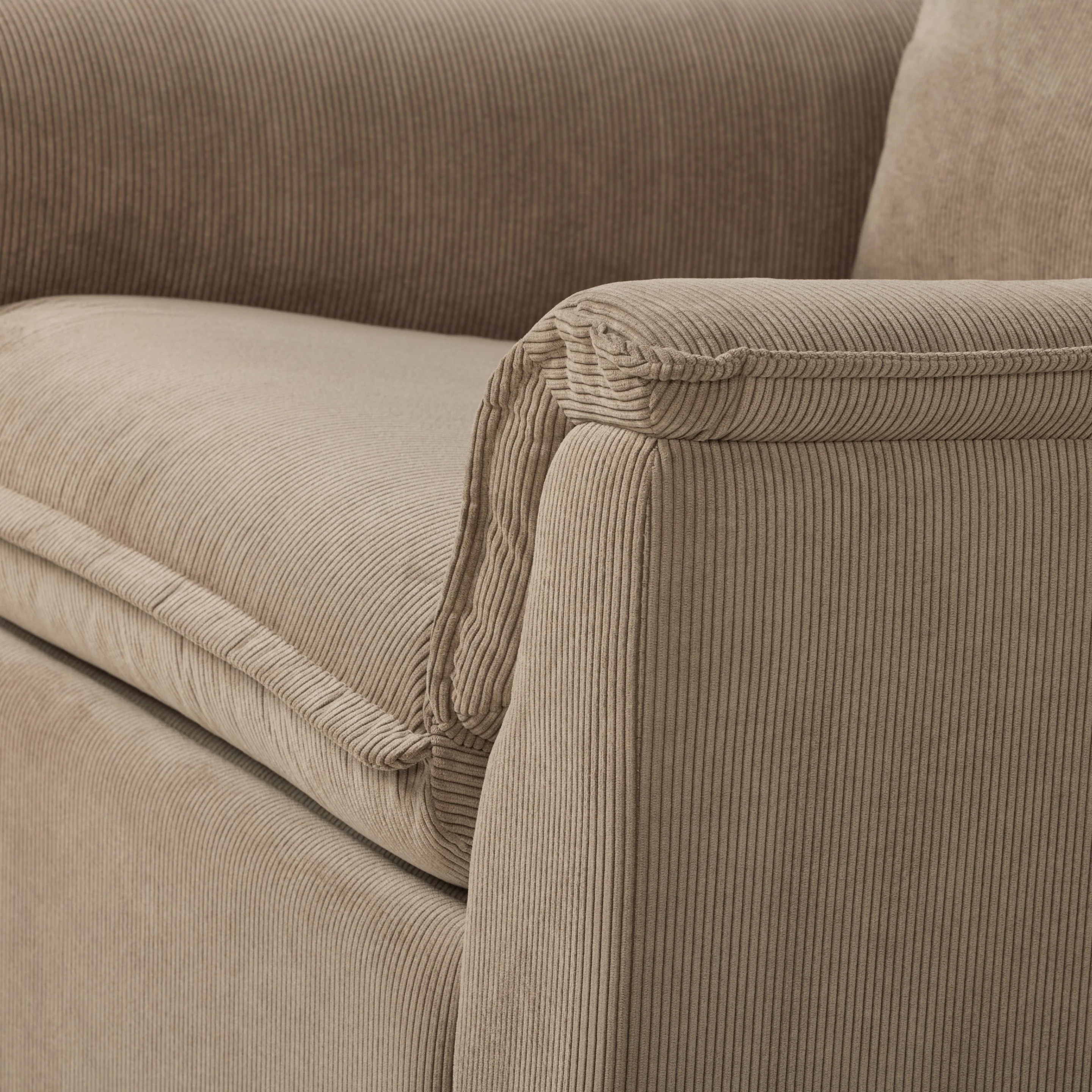 Louie Electric Recliner Glider Nursery Chair in Mocha Corduroy - Image 11