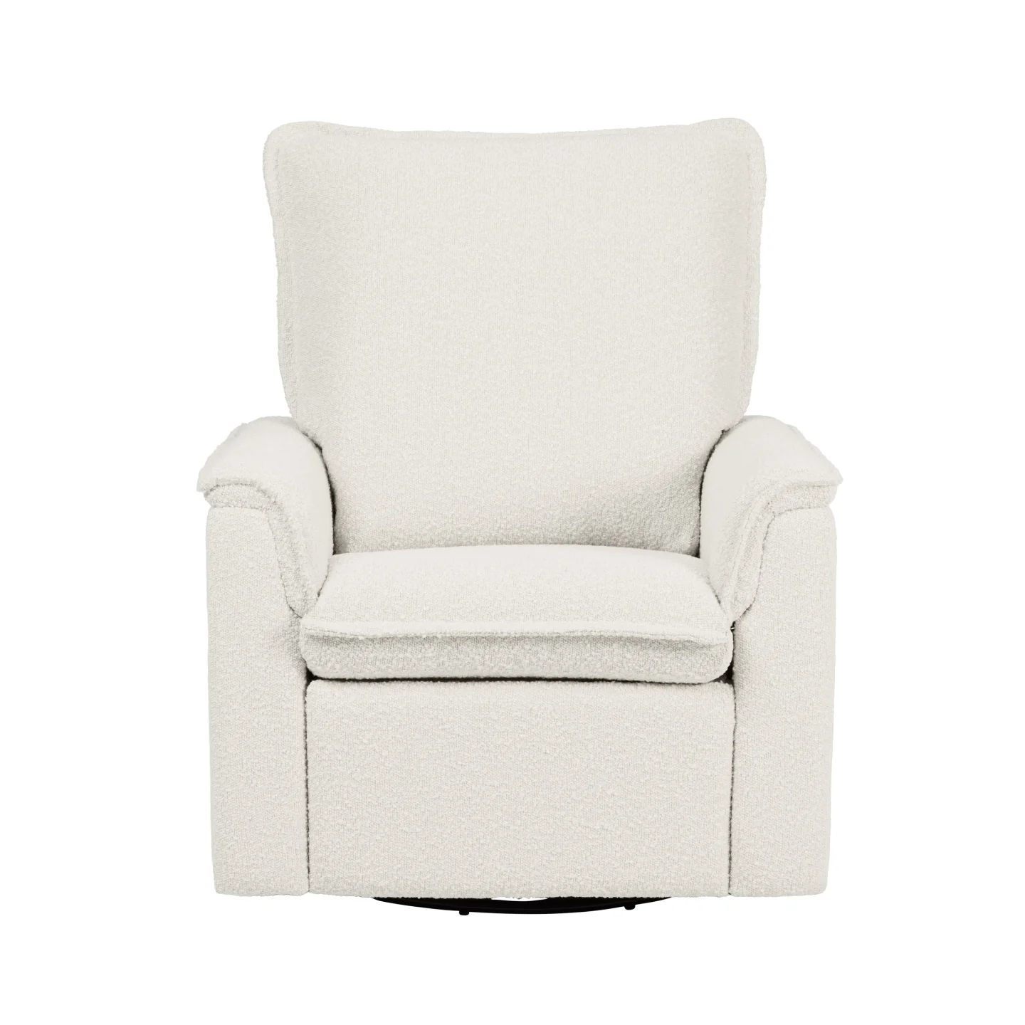Louie Electric Recliner Glider Nursery Chair in Vanilla Bouclé - Image 11