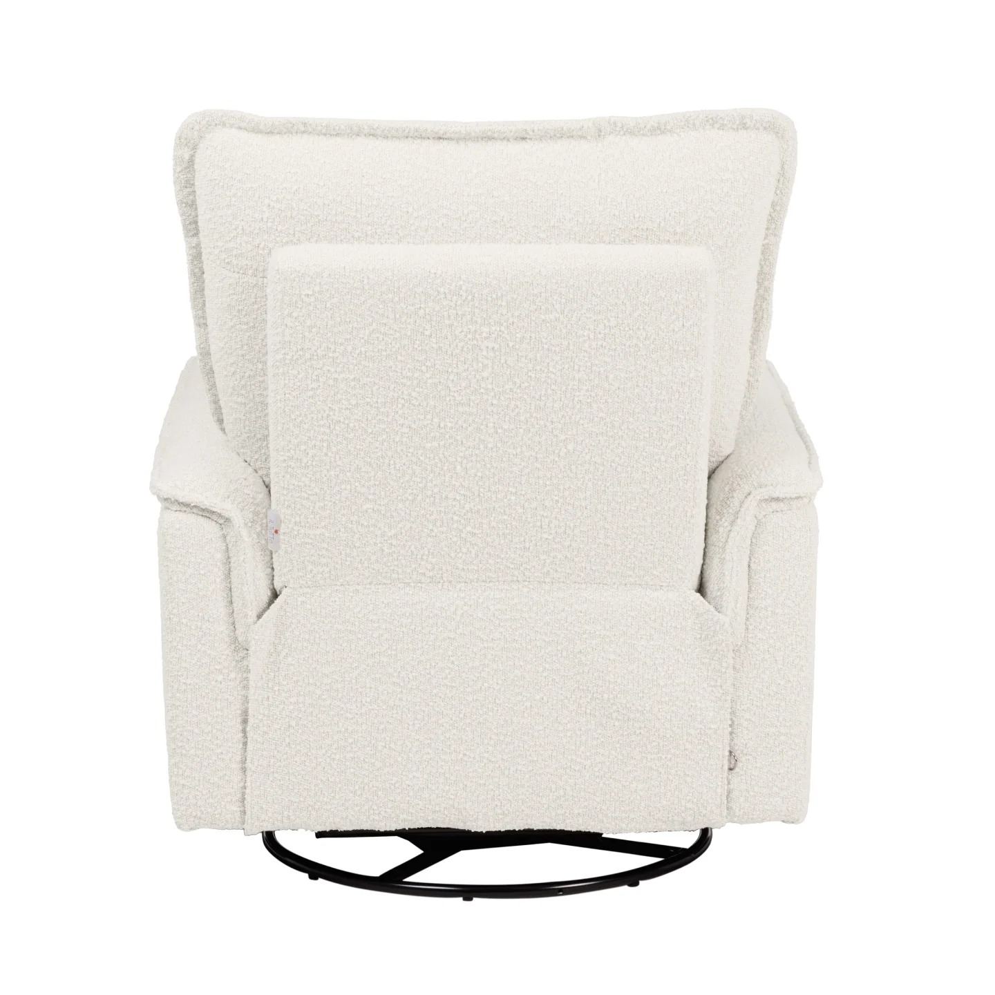 Louie Electric Recliner Glider Nursery Chair in Vanilla Bouclé - Image 12