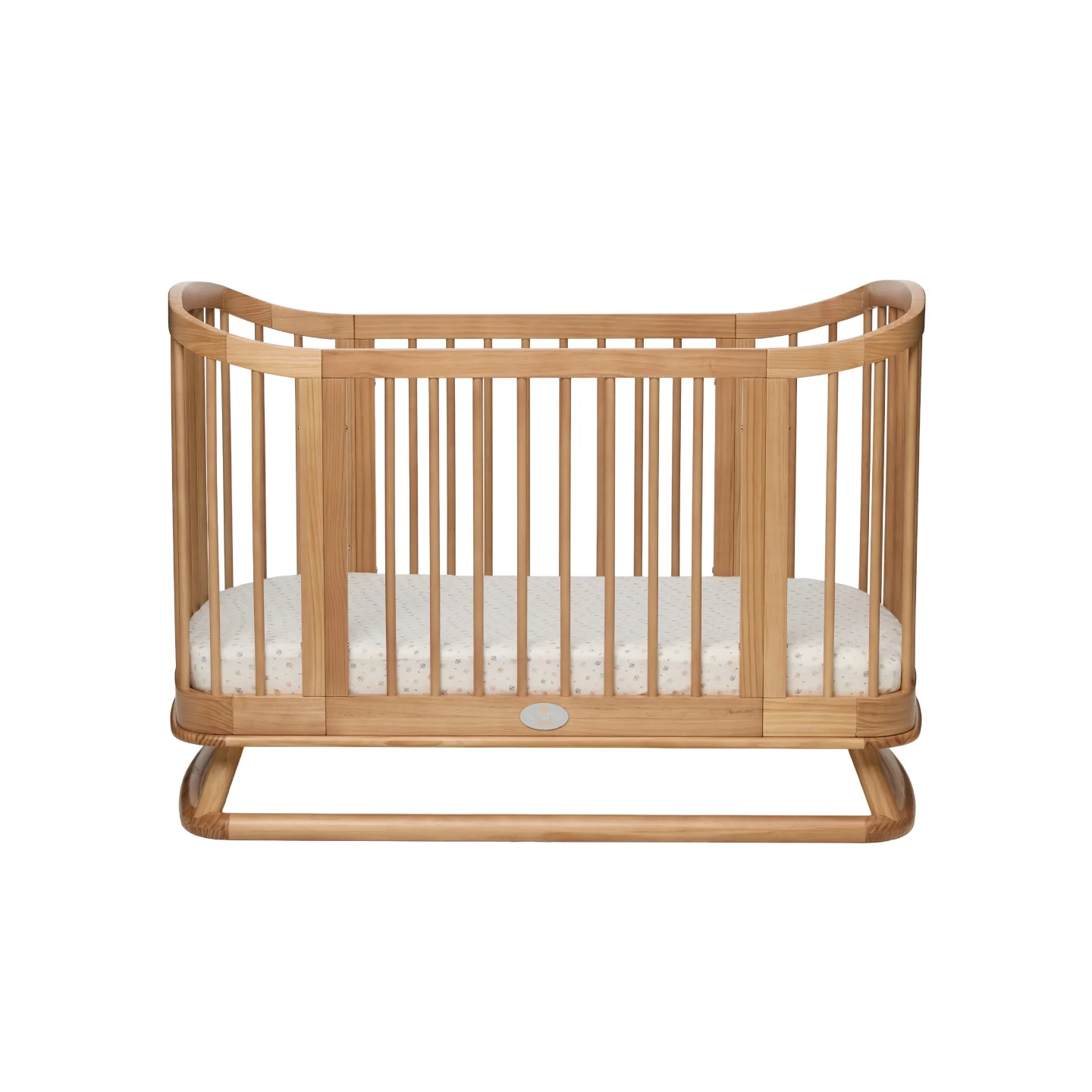 Luca Sustainable Timber Cot in Natural - Image 10