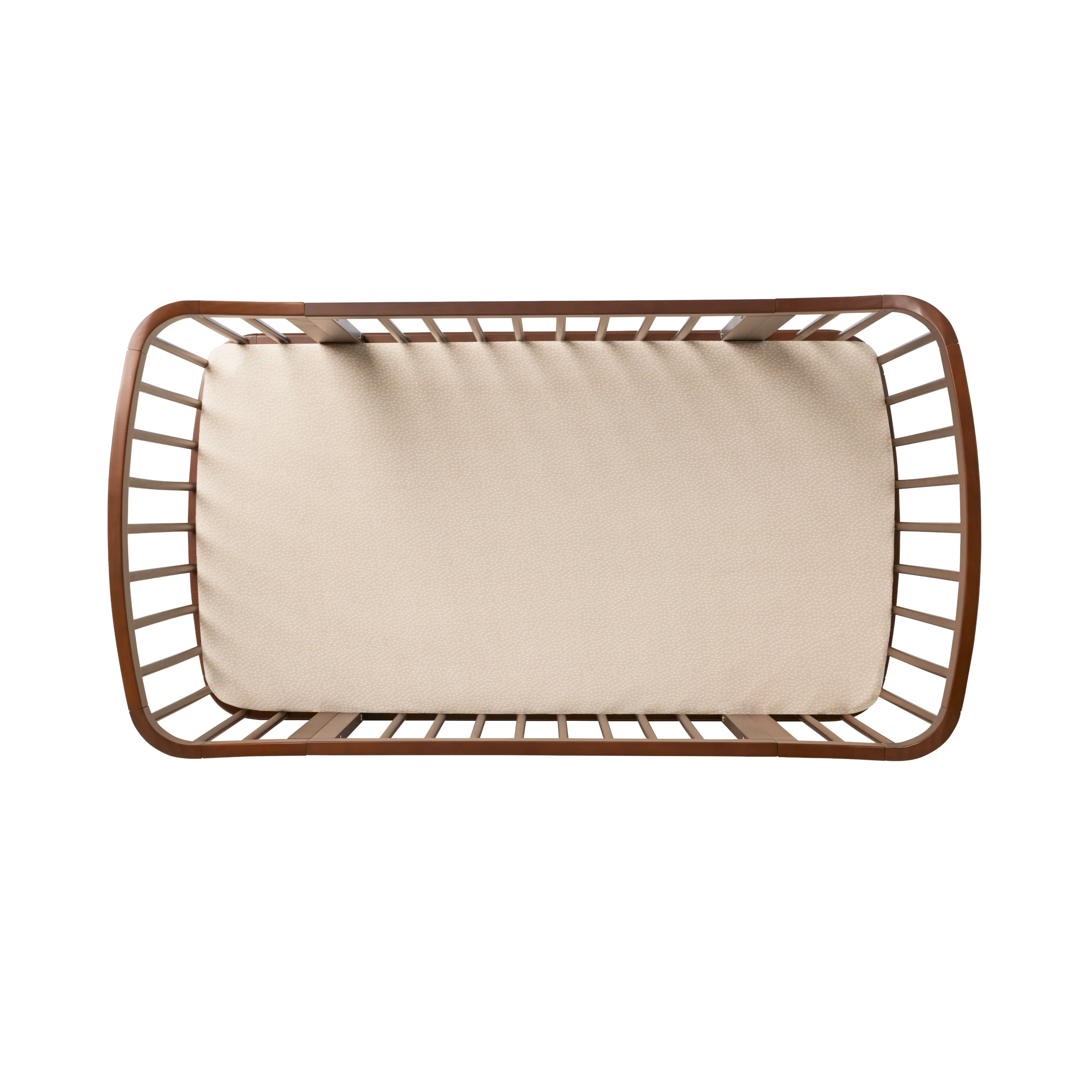 Luca Sustainable Timber Cot in Walnut - Image 13