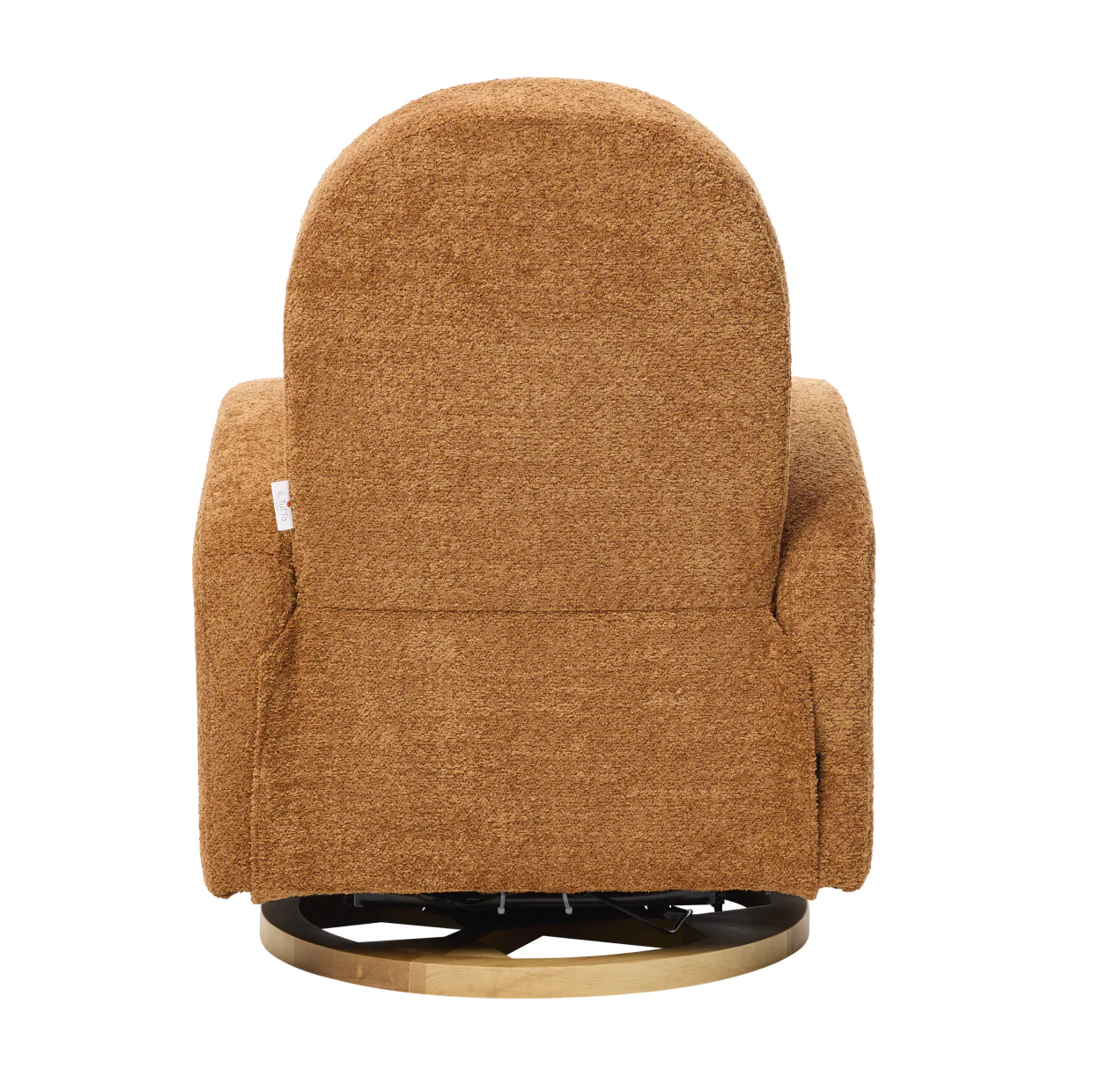 Maya Electric Recliner Glider Nursery Chair in Vintage Rust - Image 7