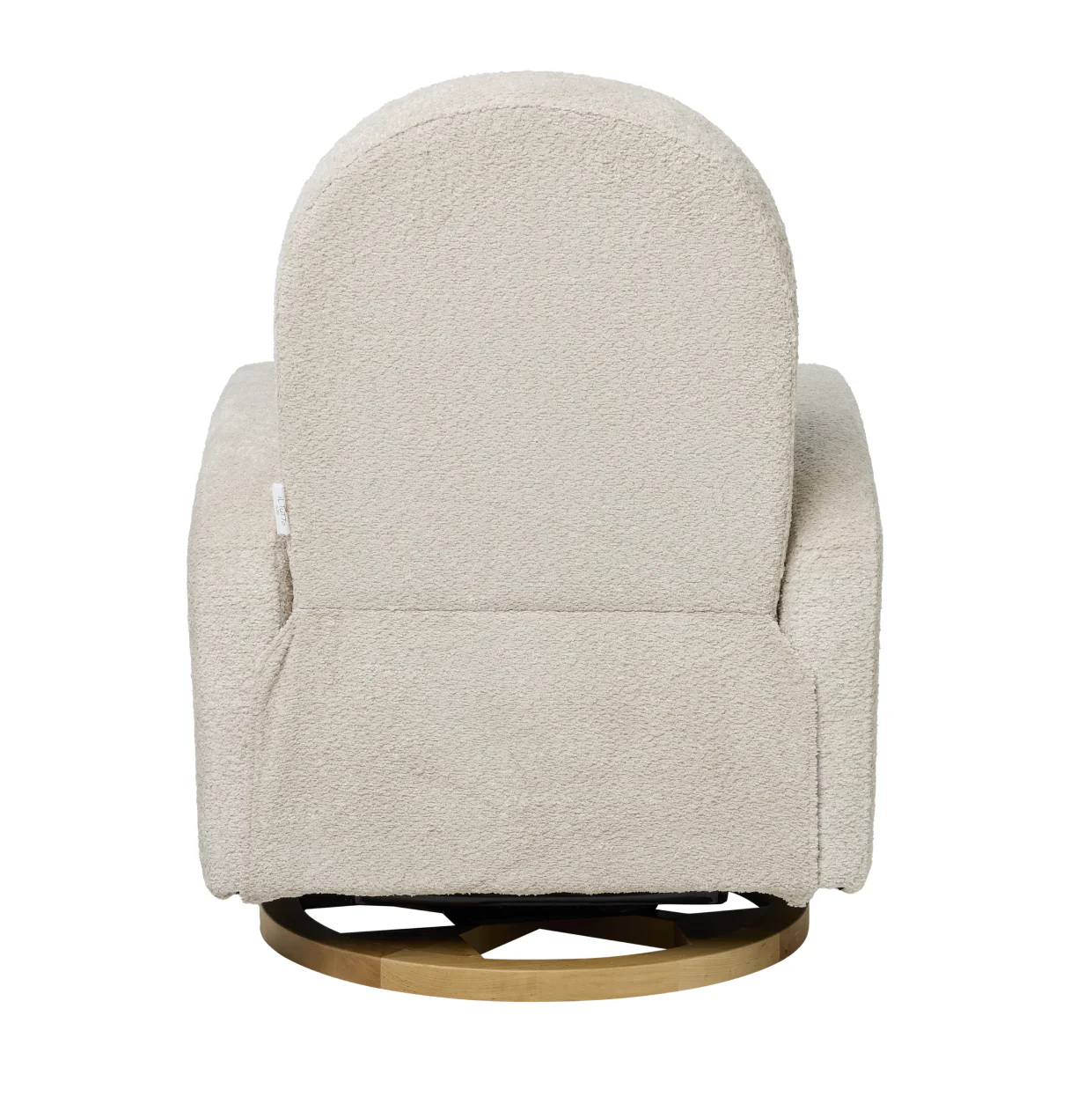 Maya Electric Recliner Glider Nursery Chair in Warm Beige - Image 7