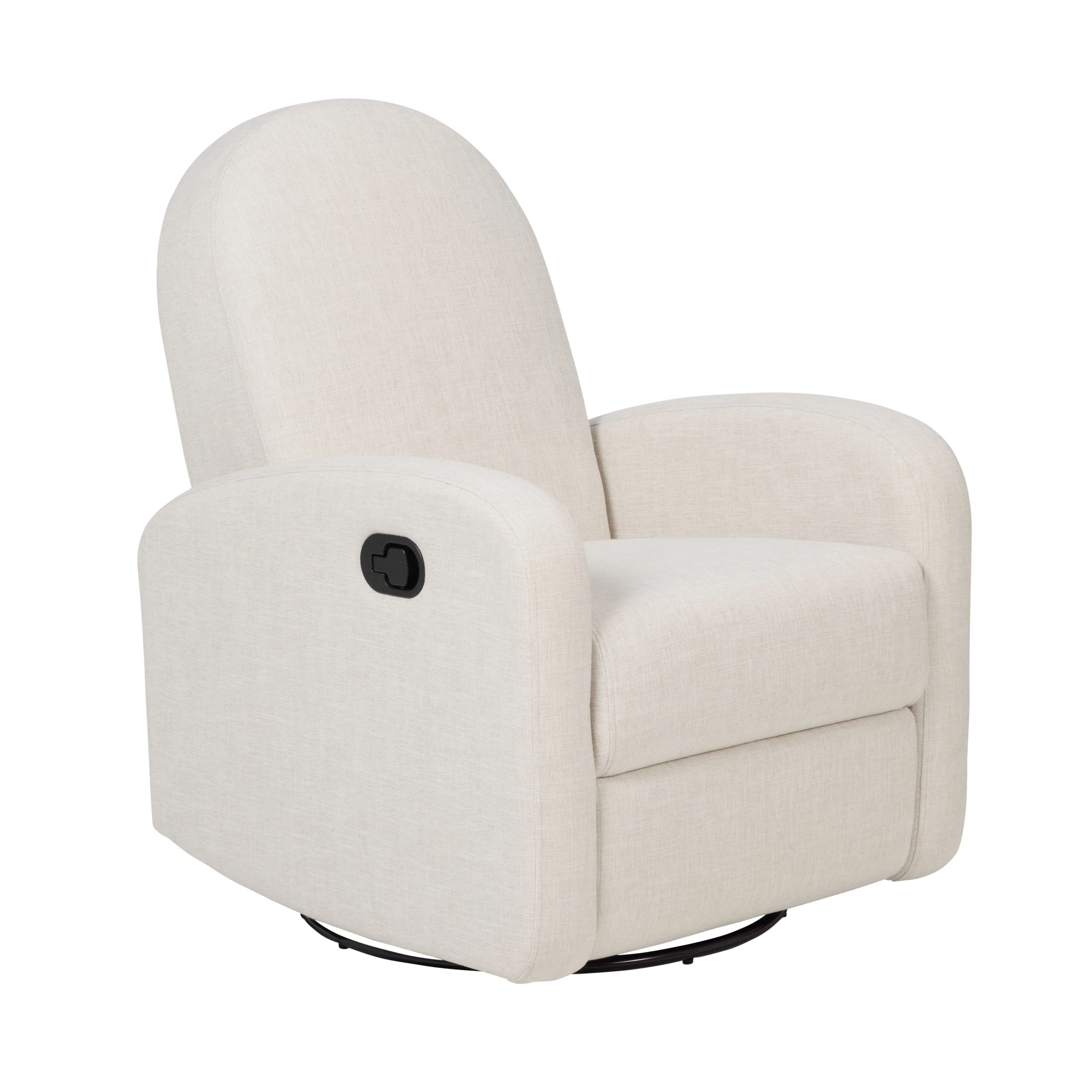 Maya Recliner Glider Nursery Chair in Eggshell