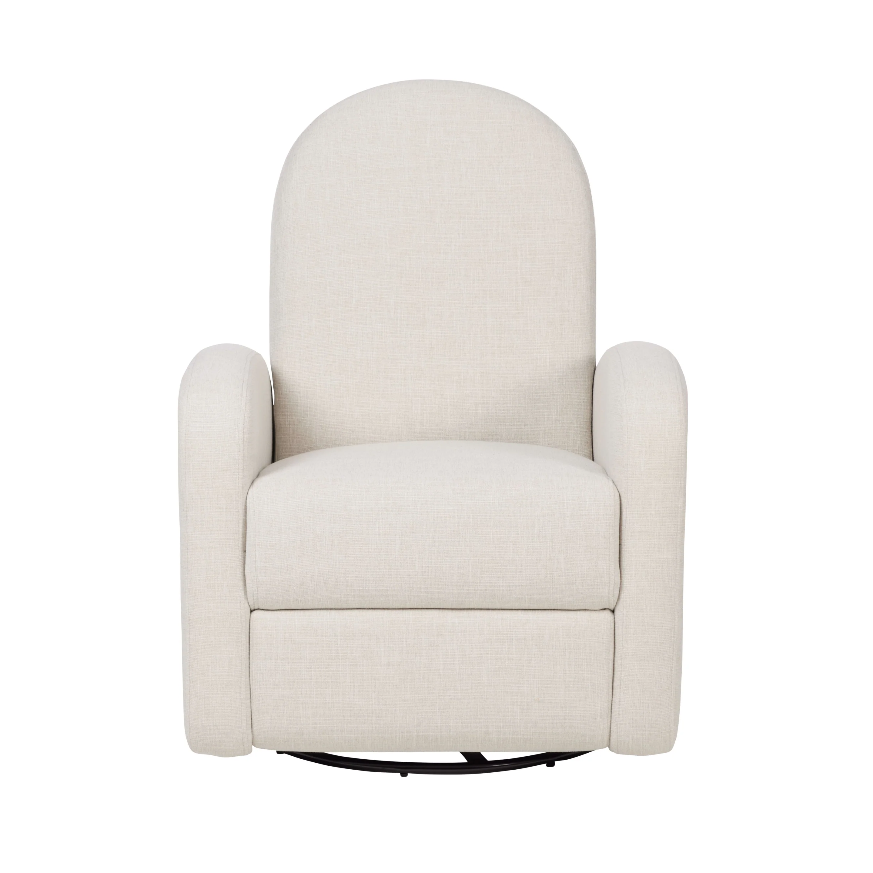 Maya Recliner Glider Nursery Chair in Eggshell - Image 11