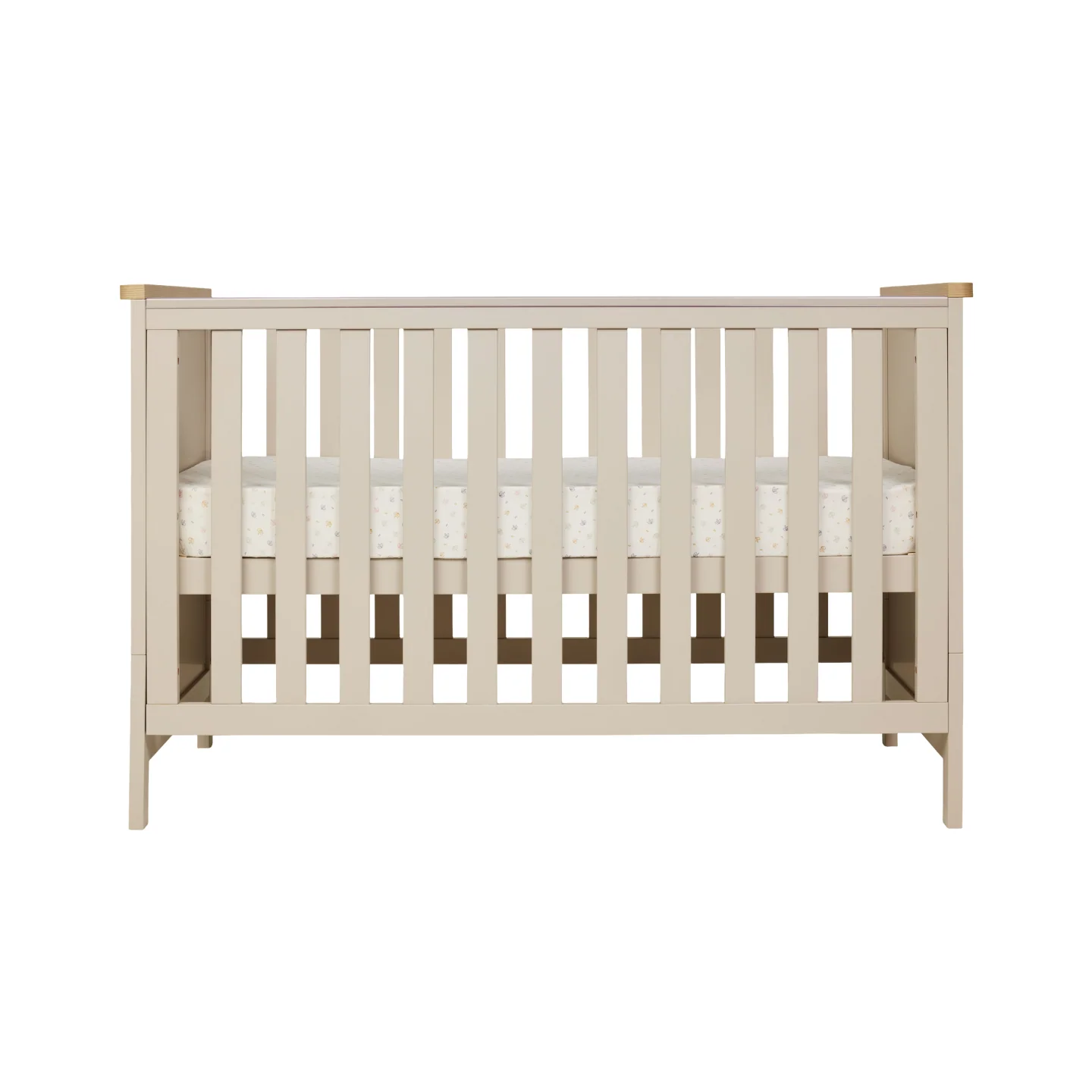 Misha Cot in Mushroom & Golden Oak - Image 10