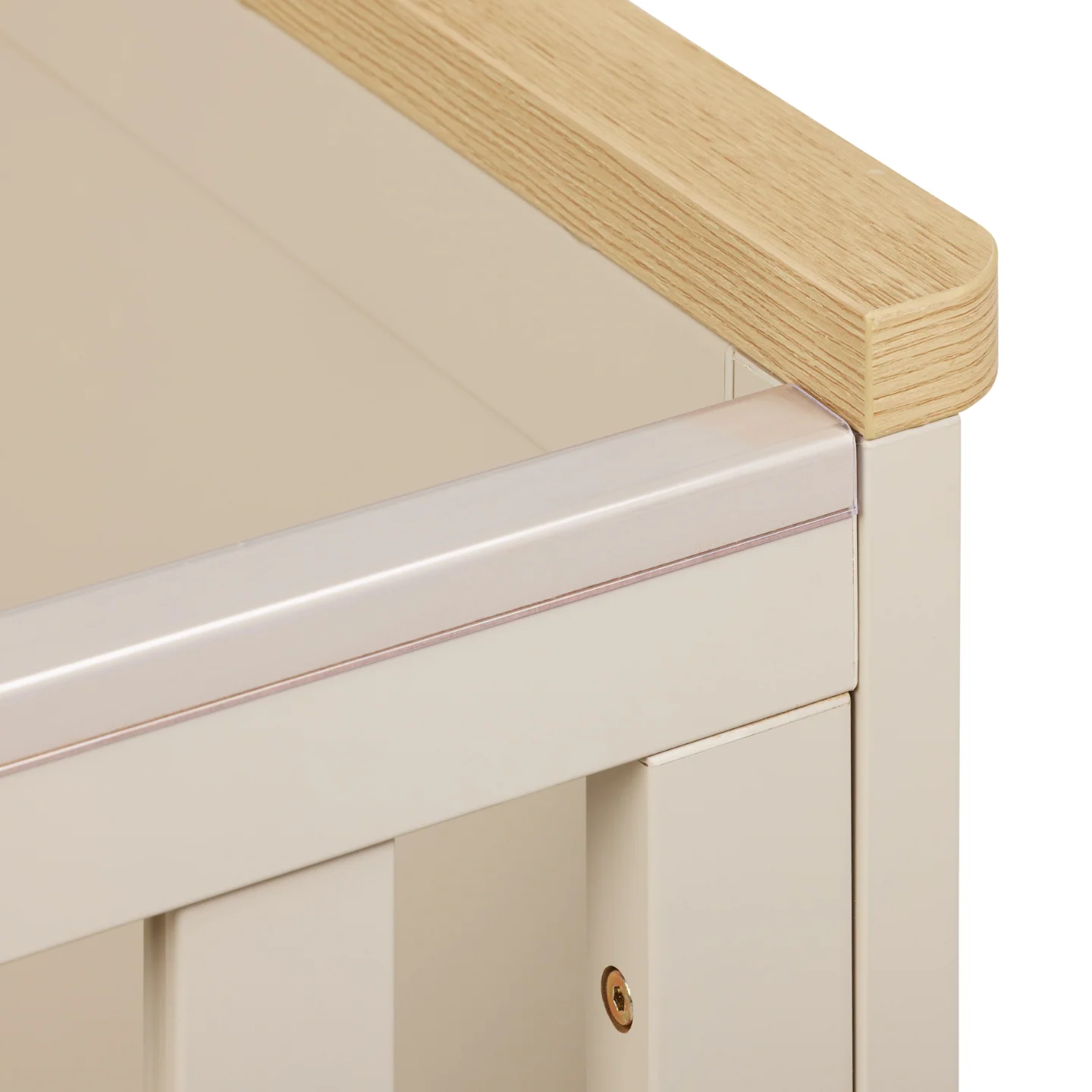 Misha Cot in Mushroom & Golden Oak - Image 11