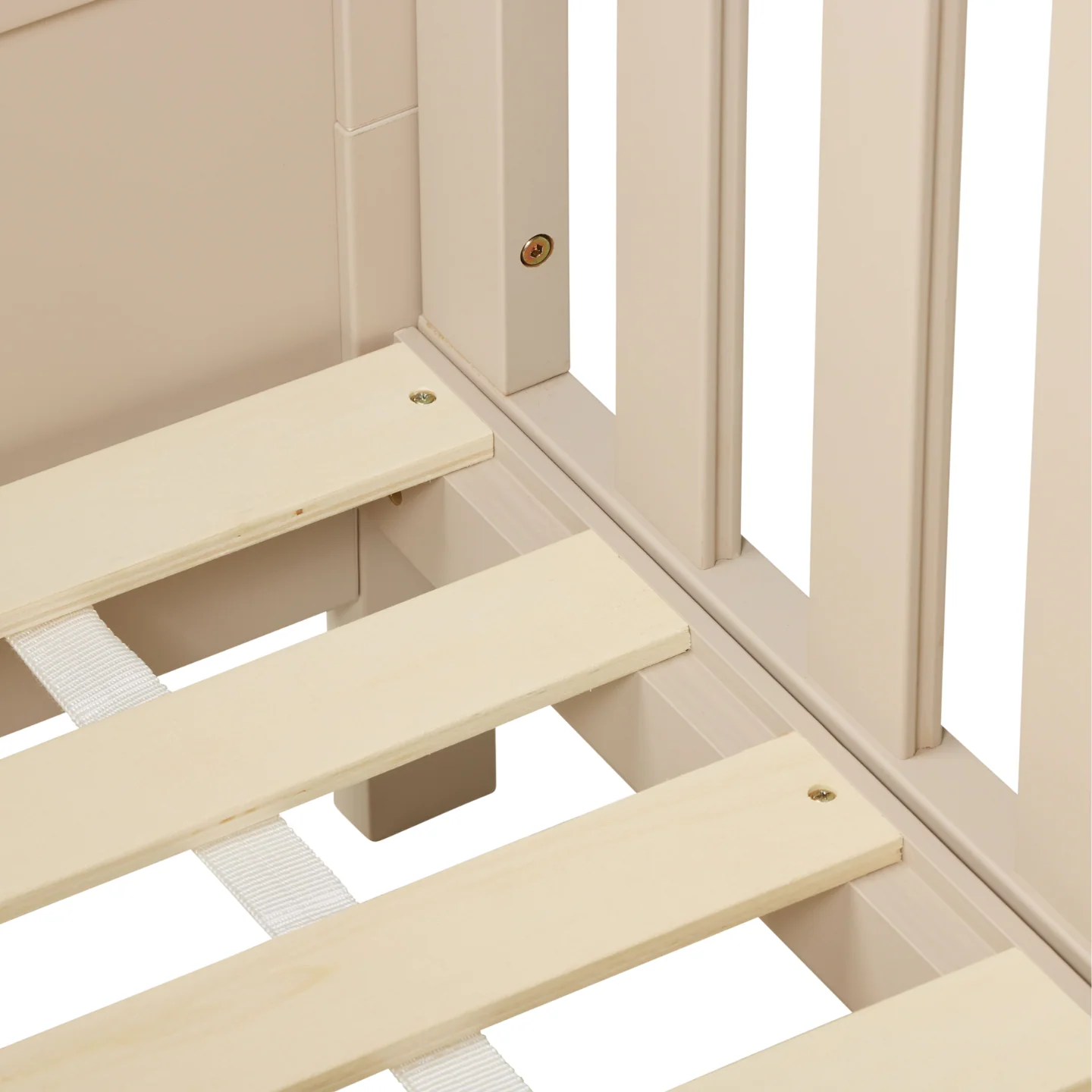 Misha Cot in Mushroom & Golden Oak - Image 13
