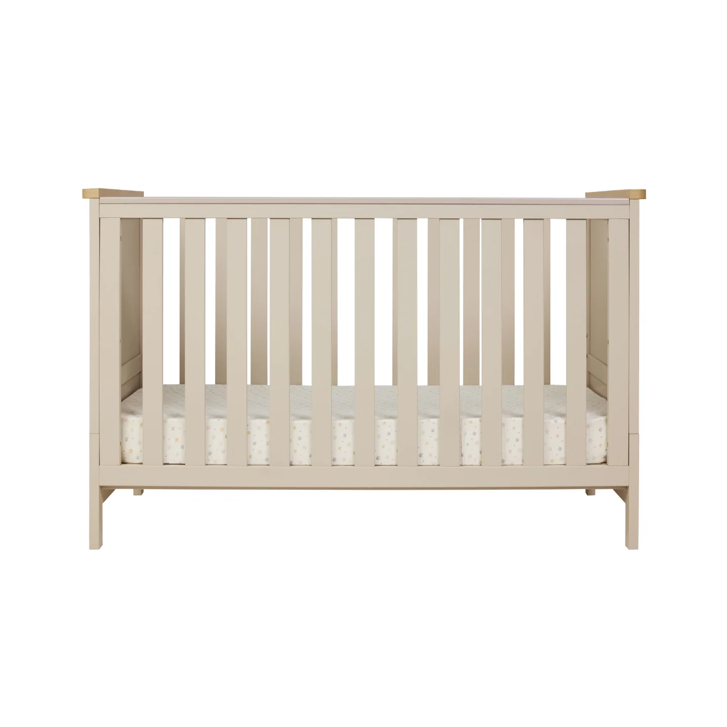 Misha Cot in Mushroom & Golden Oak - Image 7