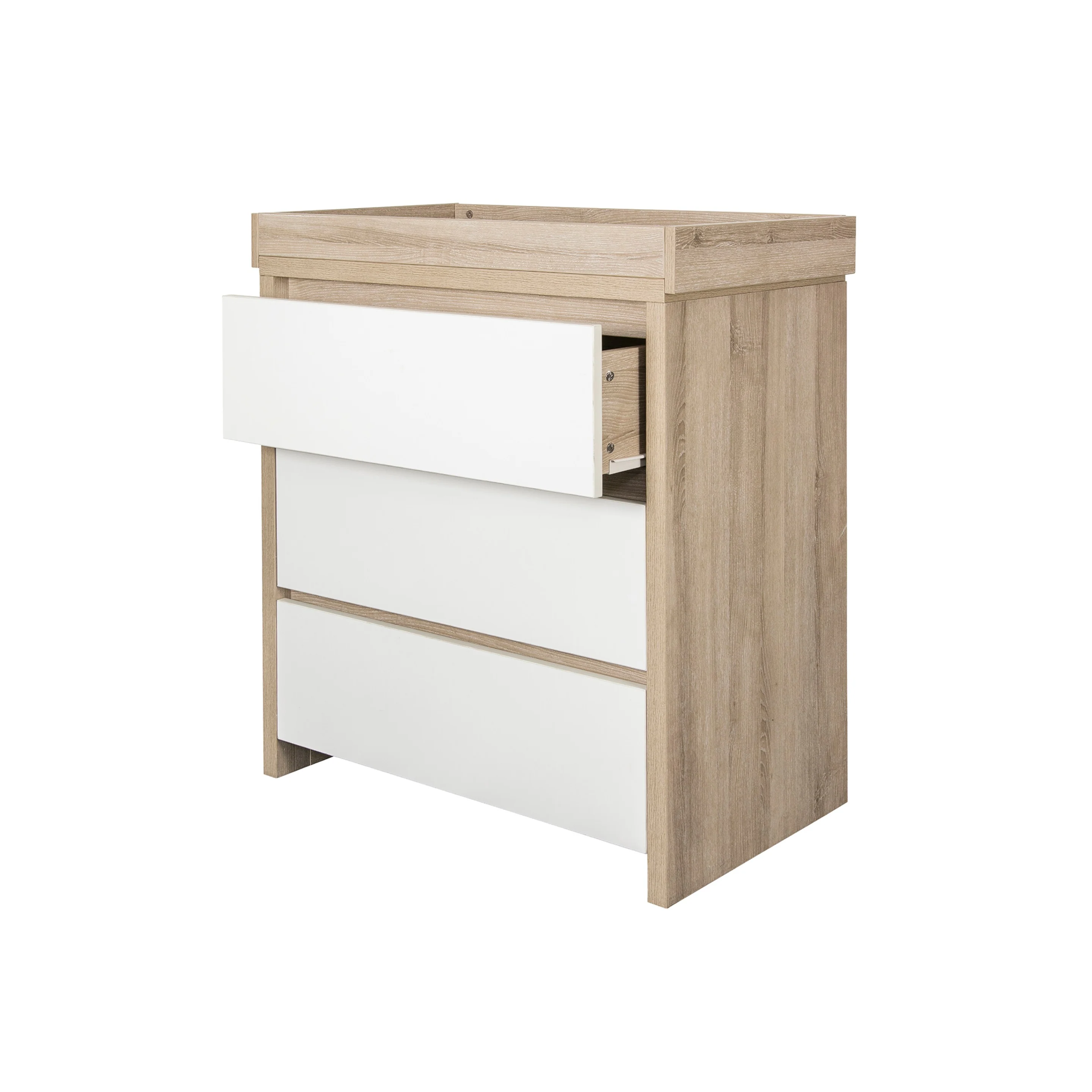 Modena Chest and Changer in Oak White - Image 6