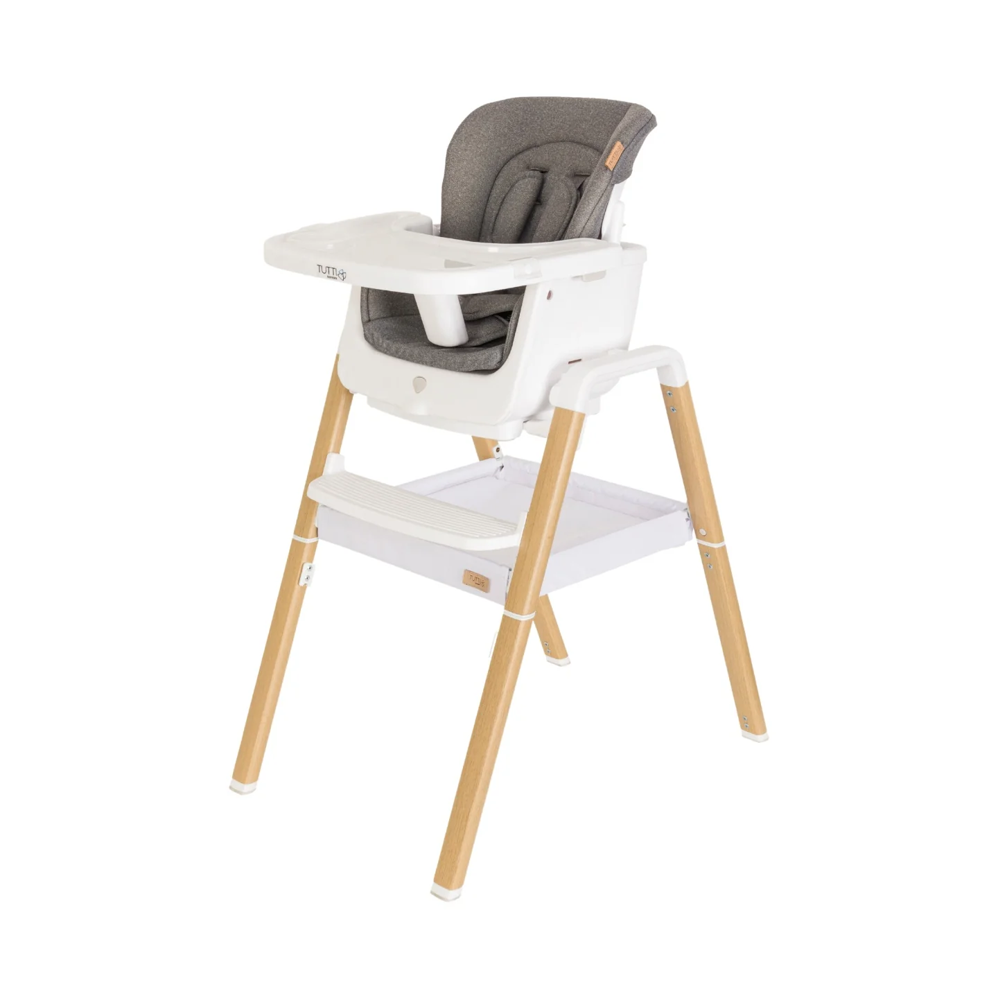 Nova Evolutionary High Chair in White Oak - Image 3