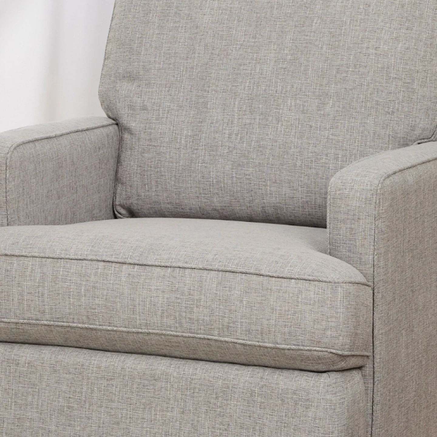 Quinn Electric Recliner Glider Chair with USB in Pure Grey - Image 11