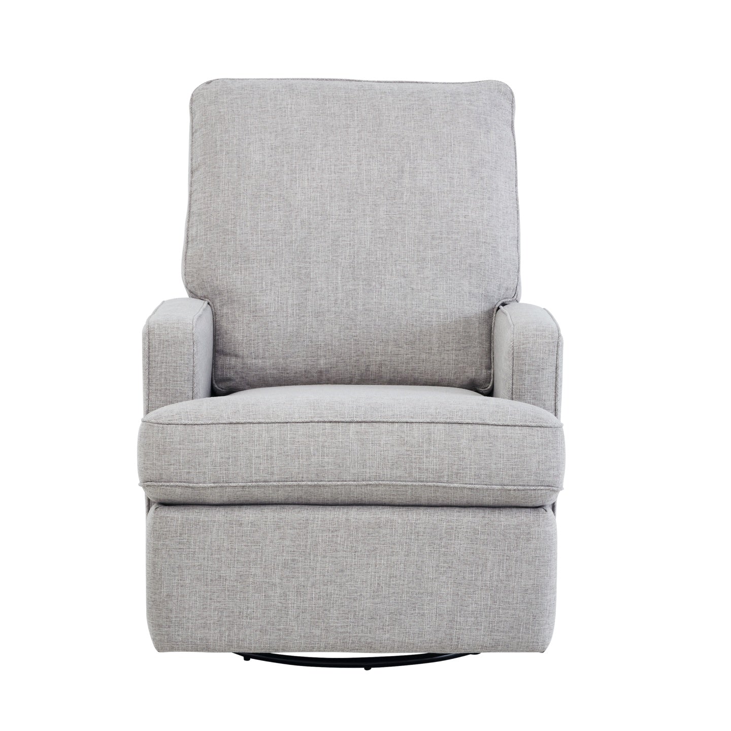 Quinn Electric Recliner Glider Chair with USB in Pure Grey - Image 9